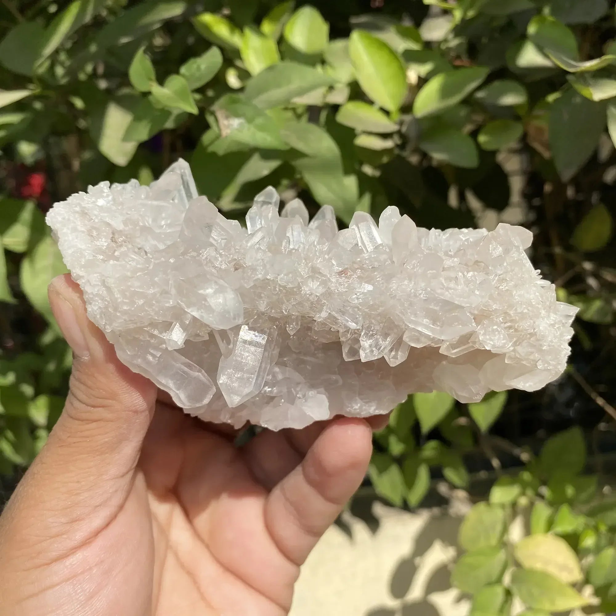 Natural Himalayan Pink Quartz Cluster 400g Himalayan Quartz