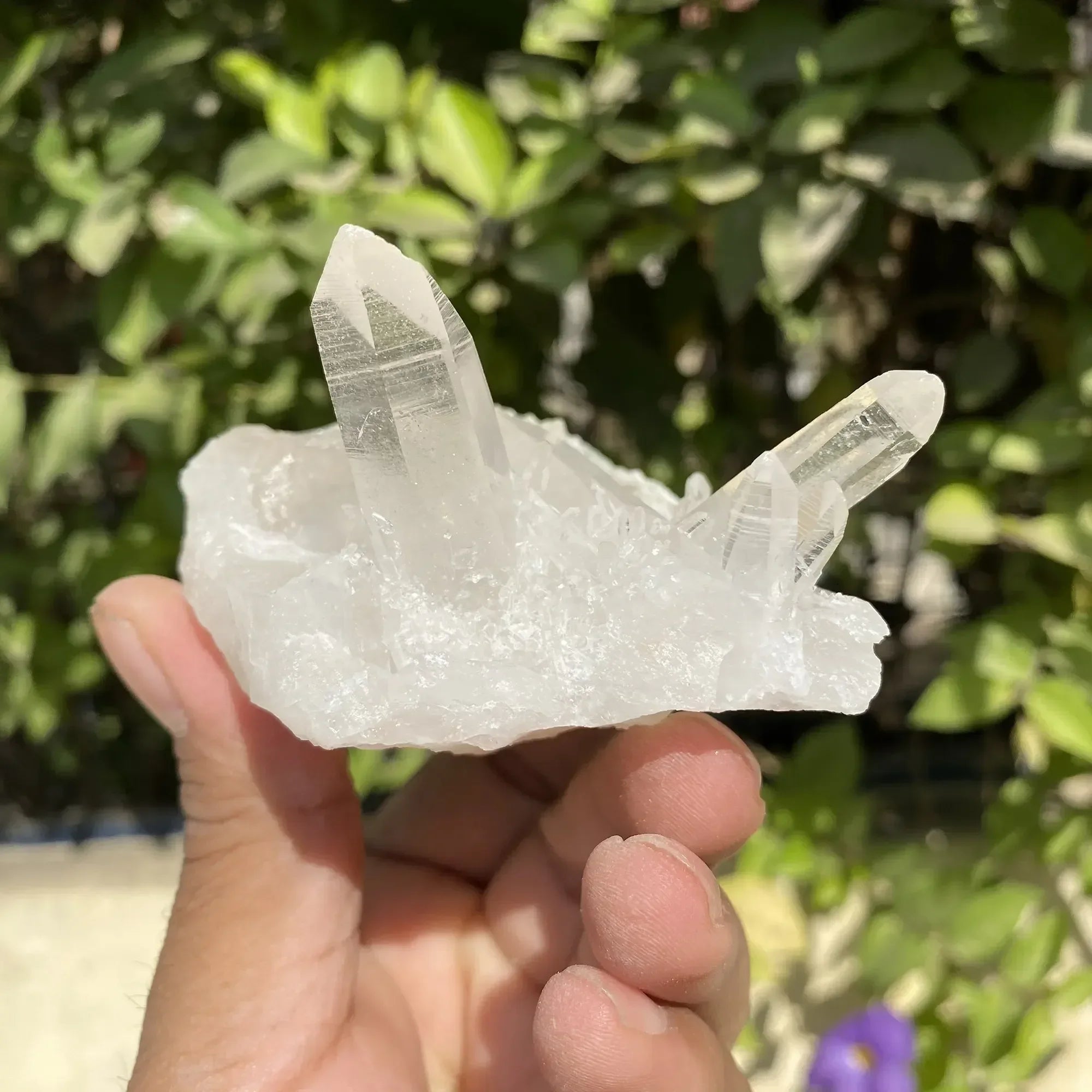 Natural Himalayan White Quartz Cluster 210g Himalayan Quartz