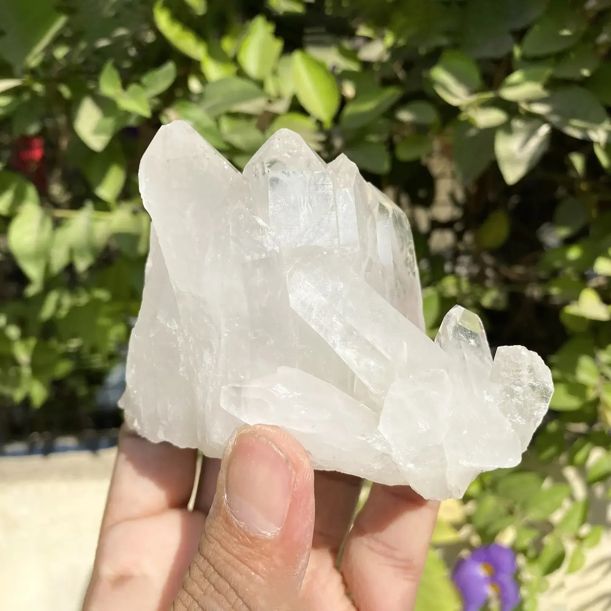 Natural Himalayan White Quartz Cluster 310g Himalayan Quartz