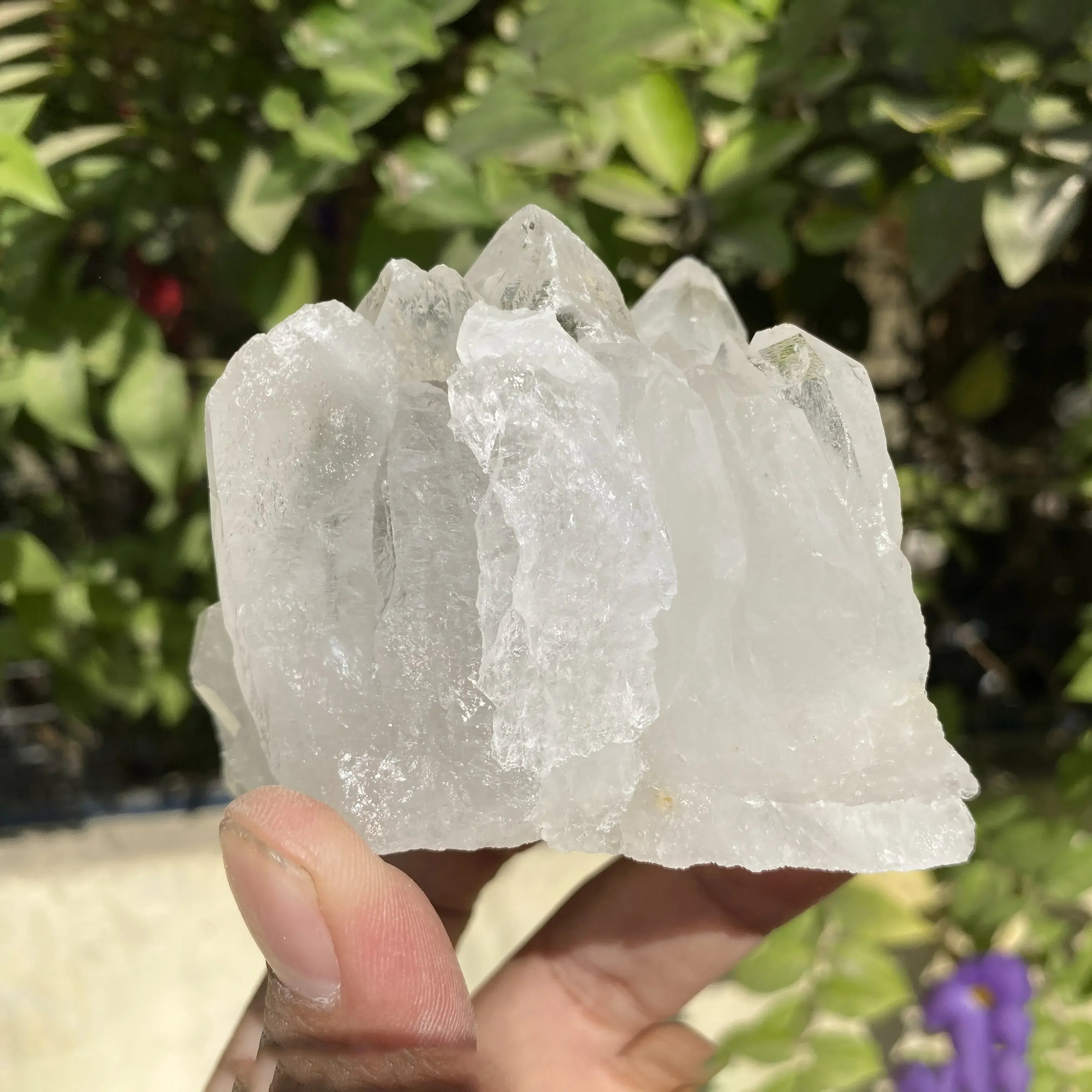 Natural Himalayan White Quartz Cluster 310g Himalayan Quartz