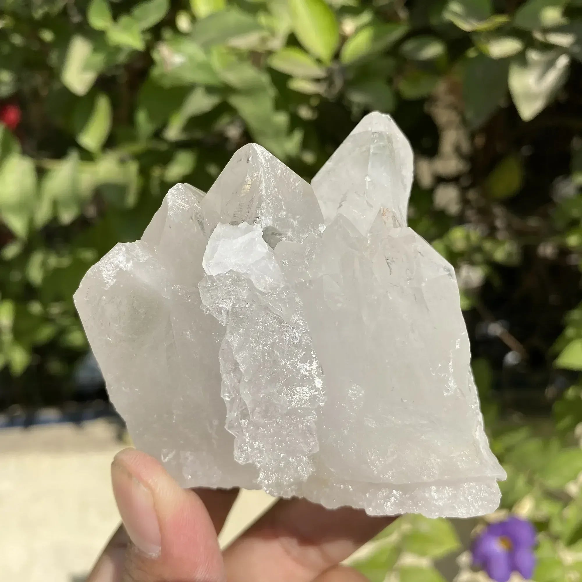 Natural Himalayan White Quartz Cluster 310g Himalayan Quartz