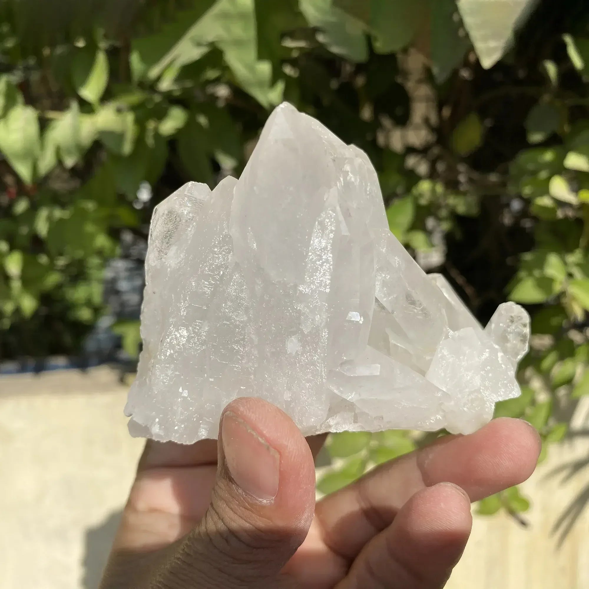 Natural Himalayan White Quartz Cluster 310g Himalayan Quartz