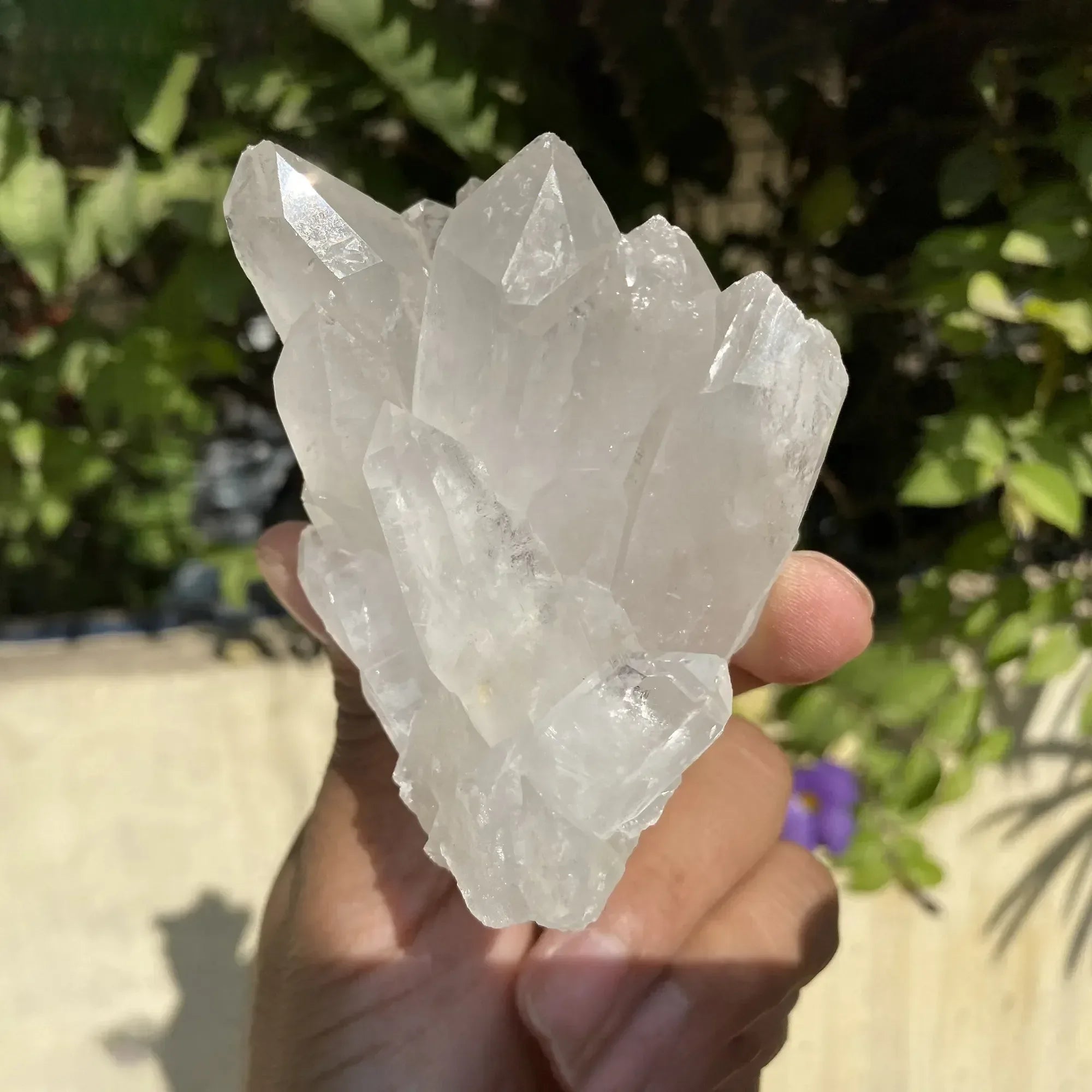 Natural Himalayan White Quartz Cluster 310g Himalayan Quartz