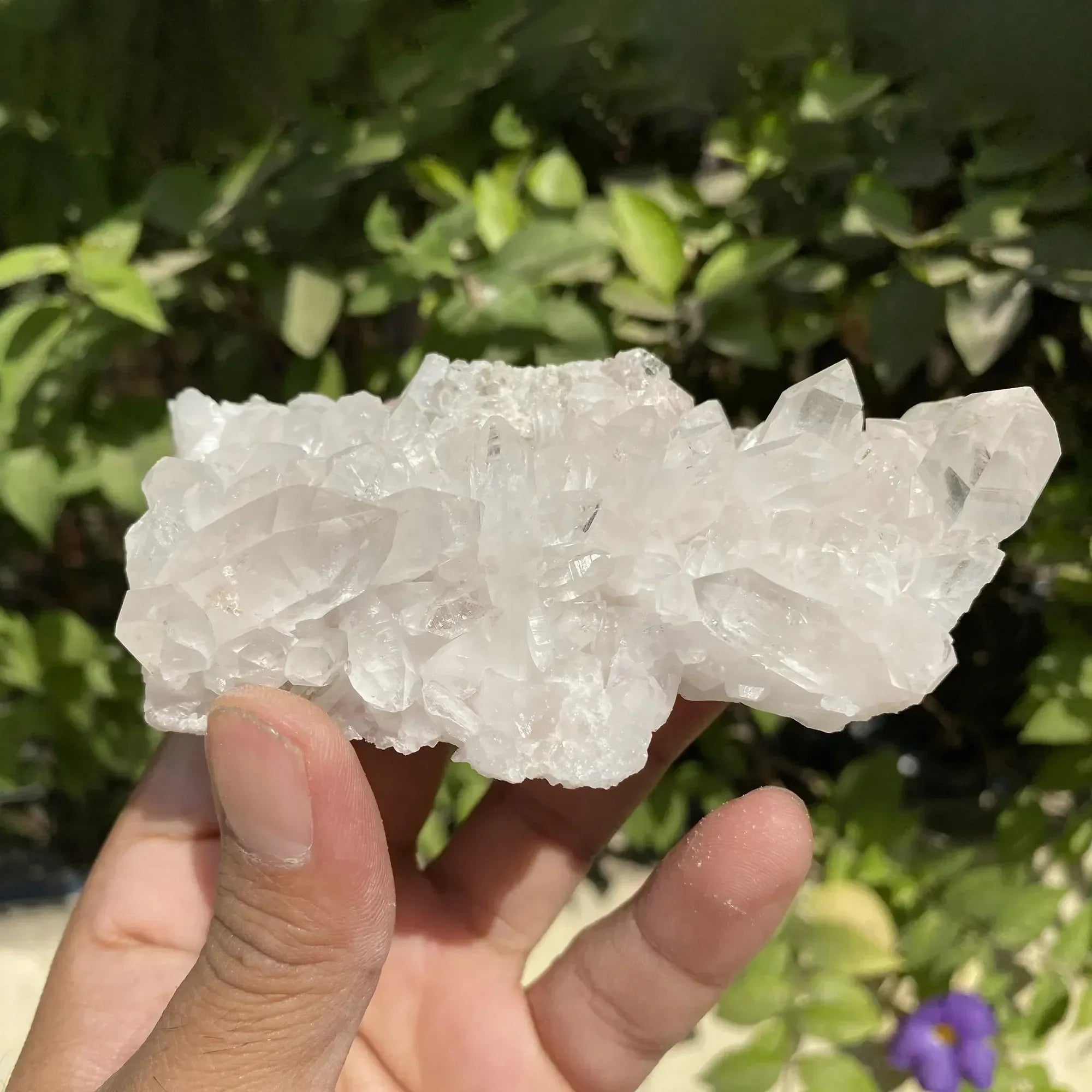 Natural Himalayan White Quartz Cluster 210g Himalayan Quartz