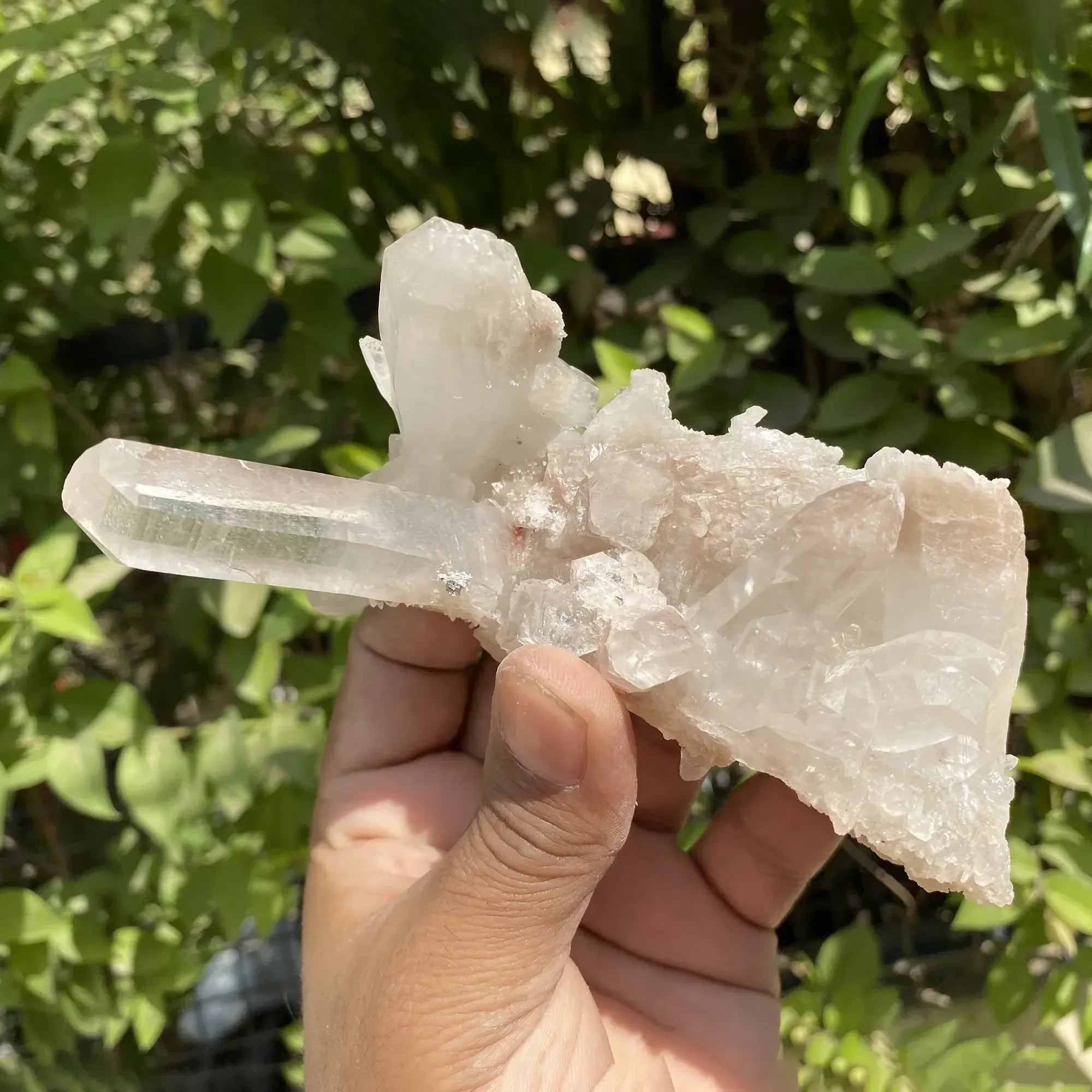 Natural Himalayan White Quartz Cluster 290g Himalayan Quartz