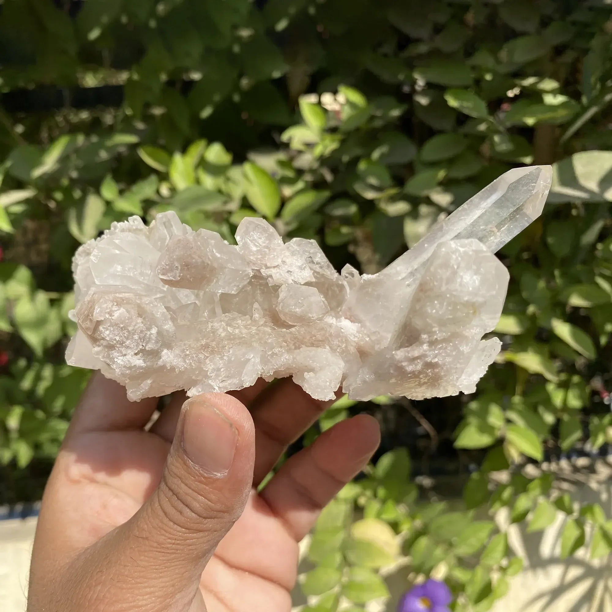Natural Himalayan White Quartz Cluster 290g Himalayan Quartz