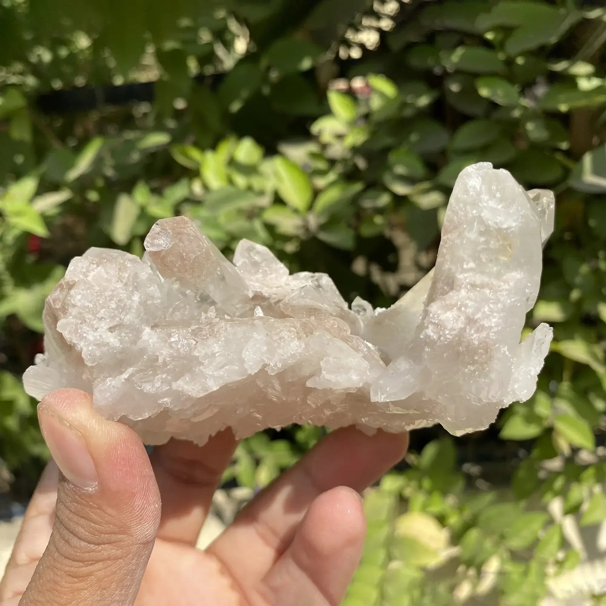 Natural Himalayan White Quartz Cluster 290g Himalayan Quartz