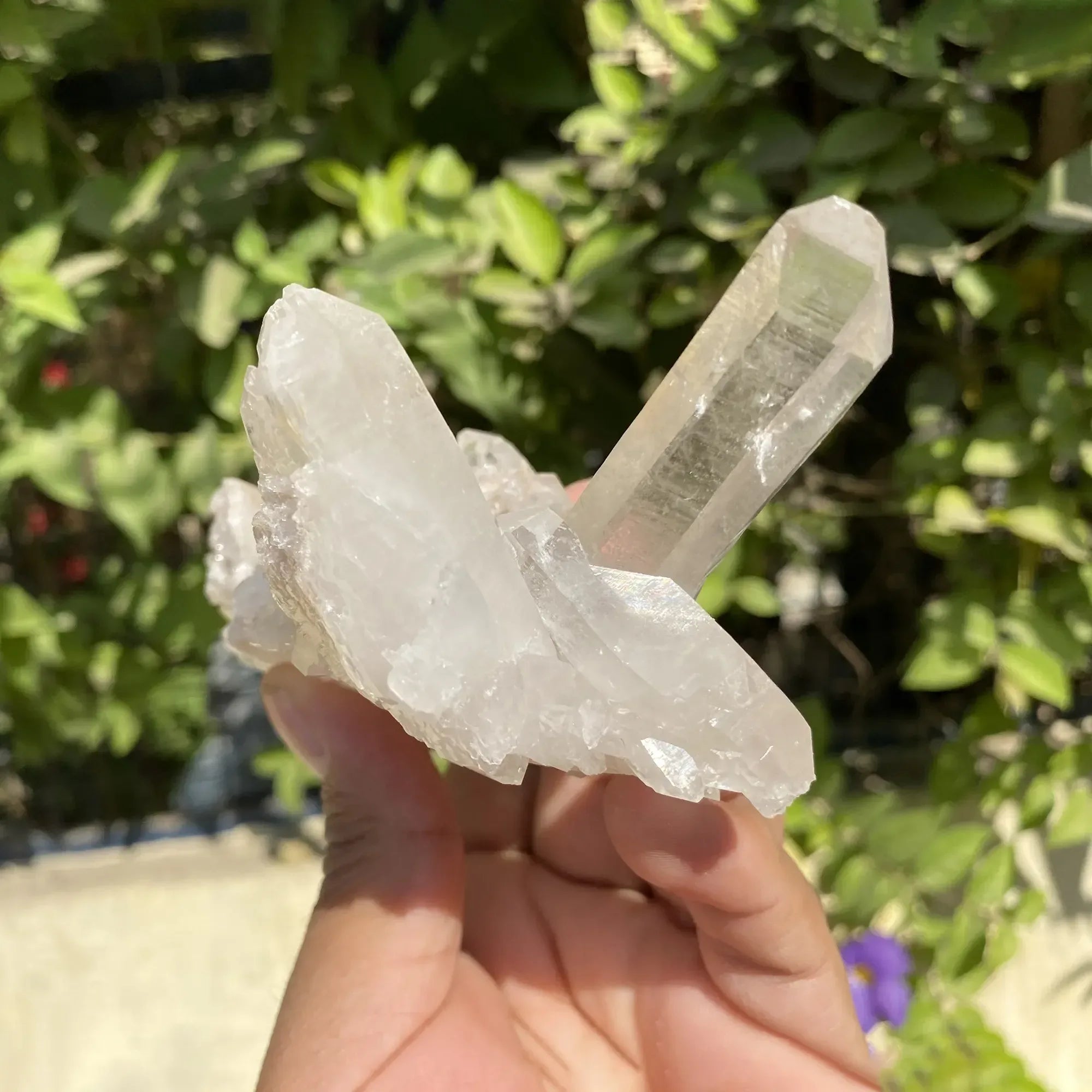 Natural Himalayan White Quartz Cluster 290g Himalayan Quartz