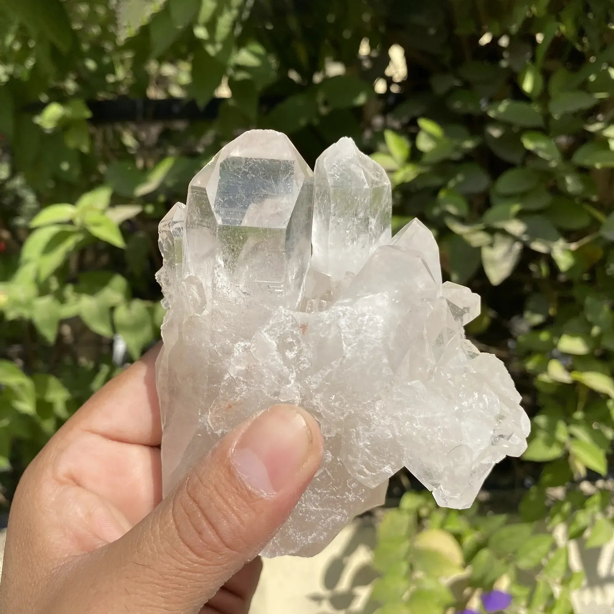 Natural Himalayan White Quartz Cluster 480g Himalayan Quartz