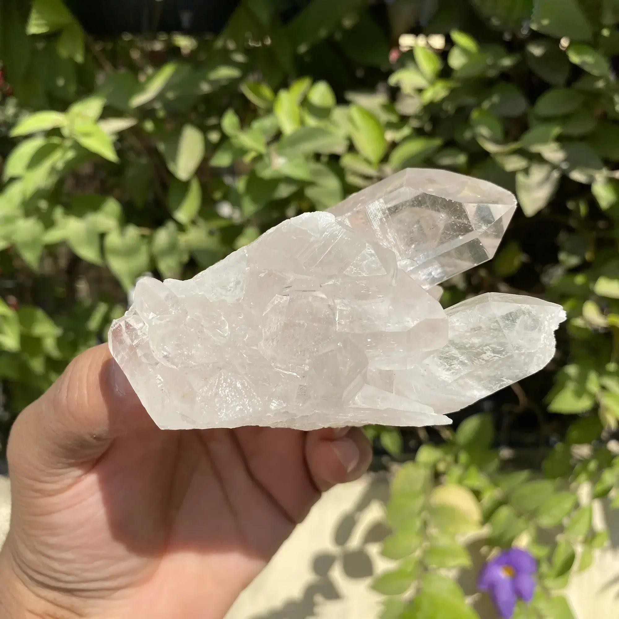Natural Himalayan White Quartz Cluster 480g Himalayan Quartz
