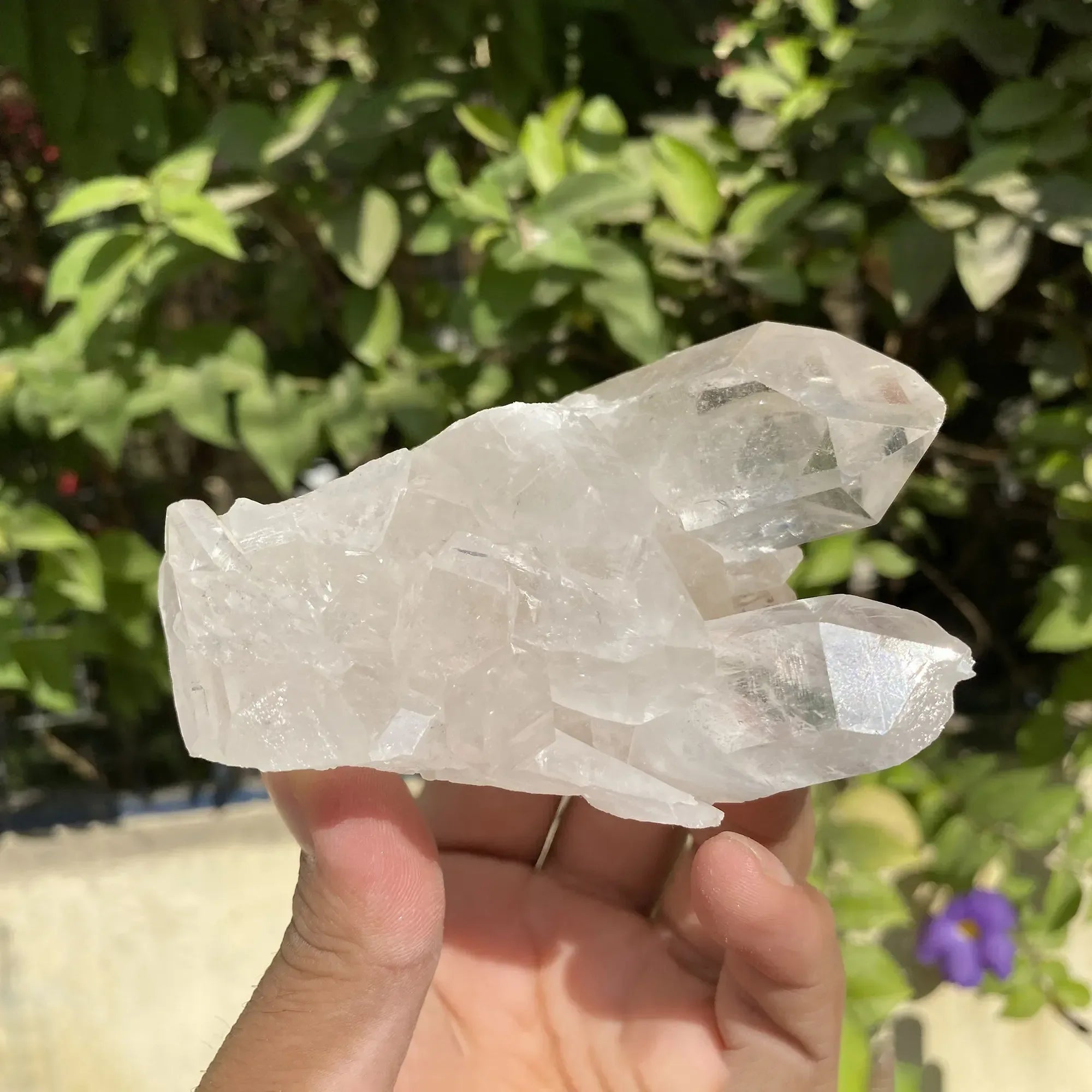 Natural Himalayan White Quartz Cluster 480g Himalayan Quartz