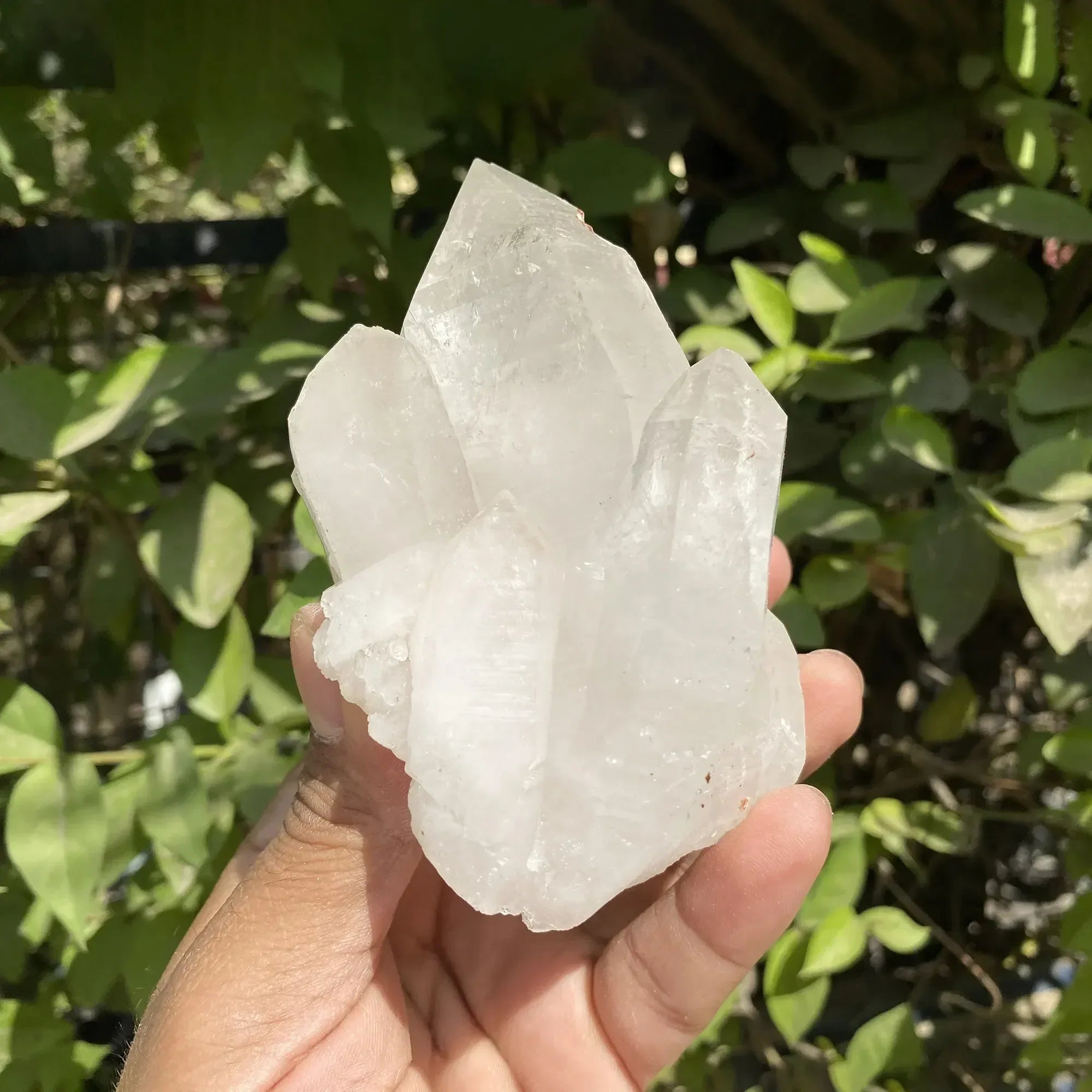Natural Himalayan White Quartz Cluster 390g Himalayan Quartz