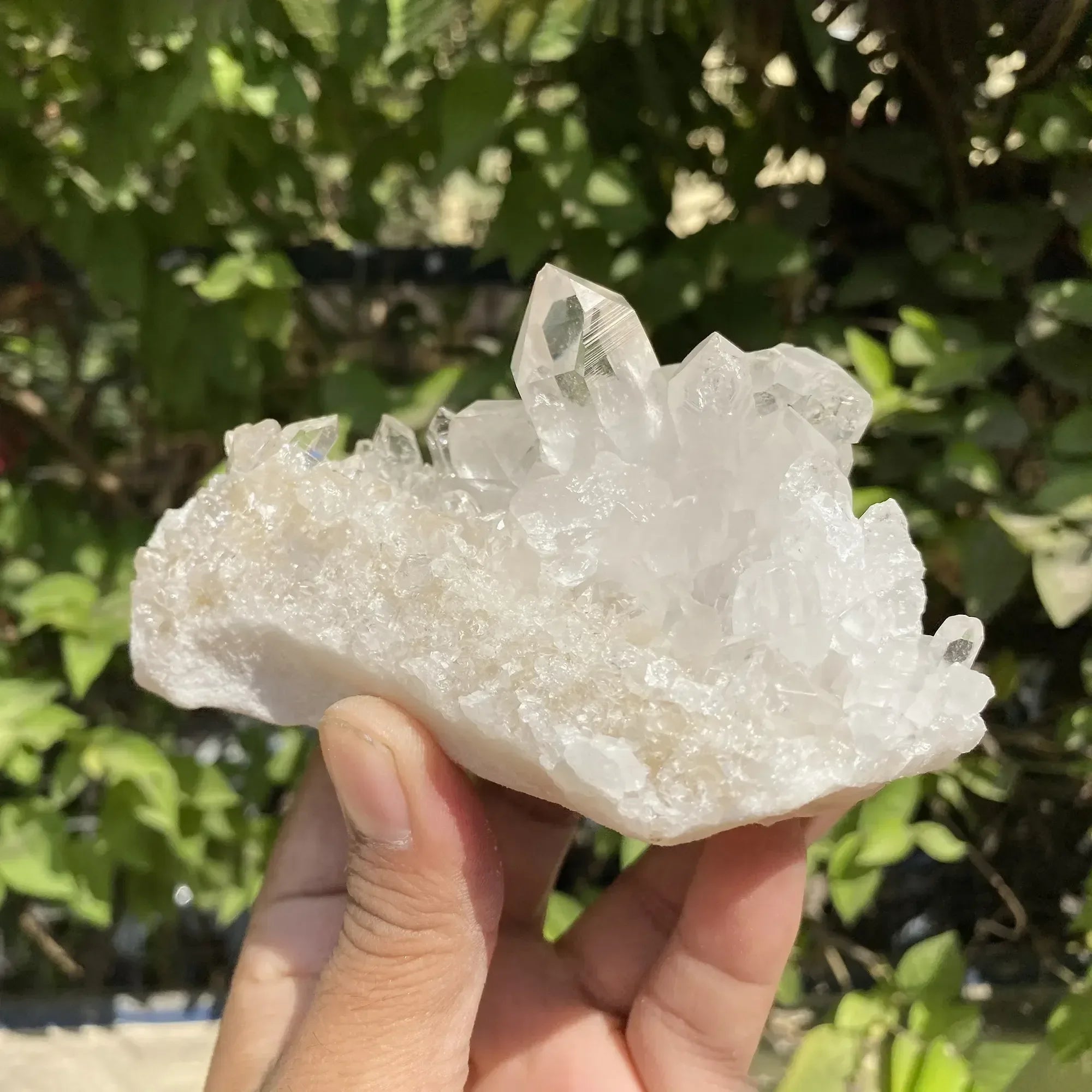 Natural Himalayan White Quartz Cluster 470g Himalayan Quartz