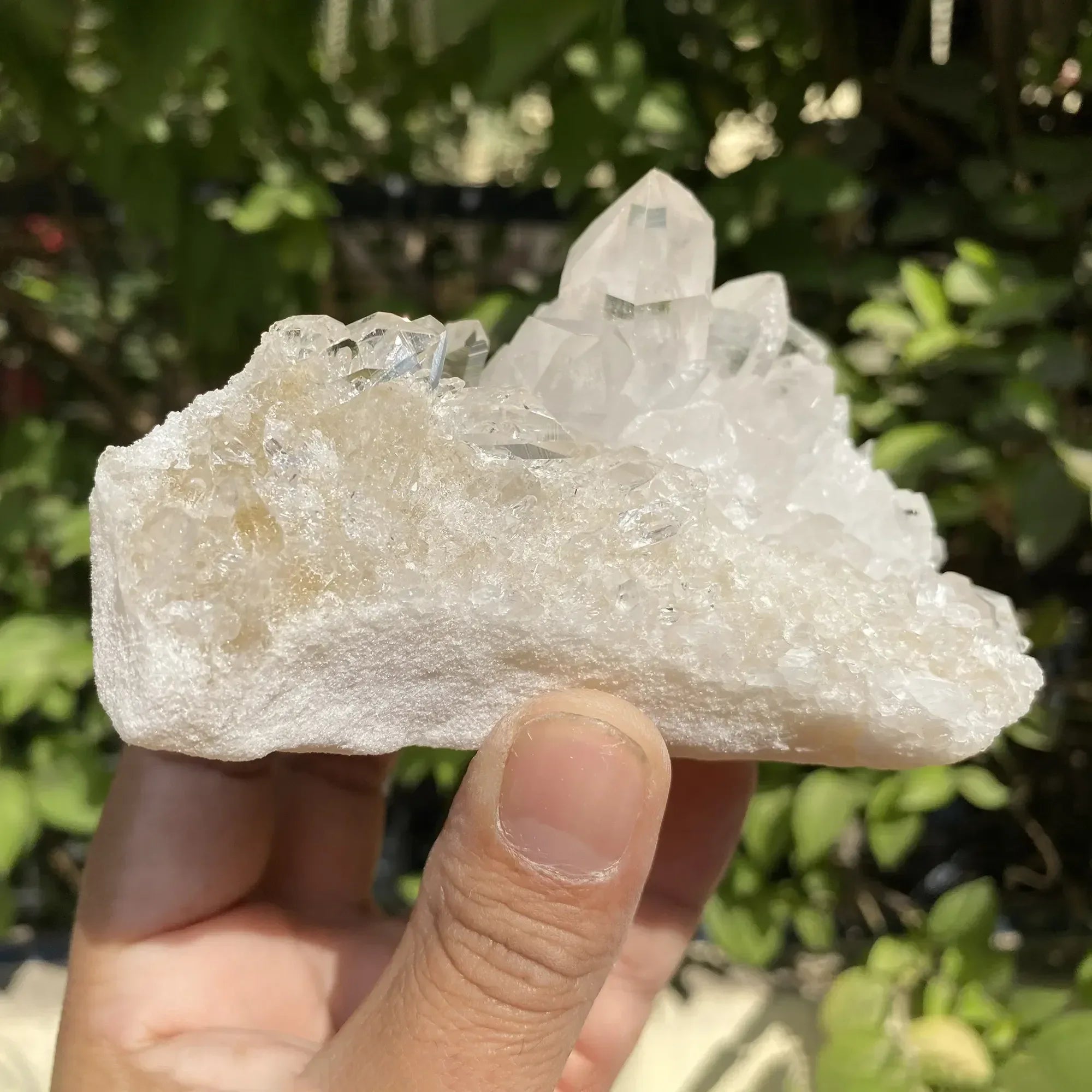 Natural Himalayan White Quartz Cluster 470g Himalayan Quartz