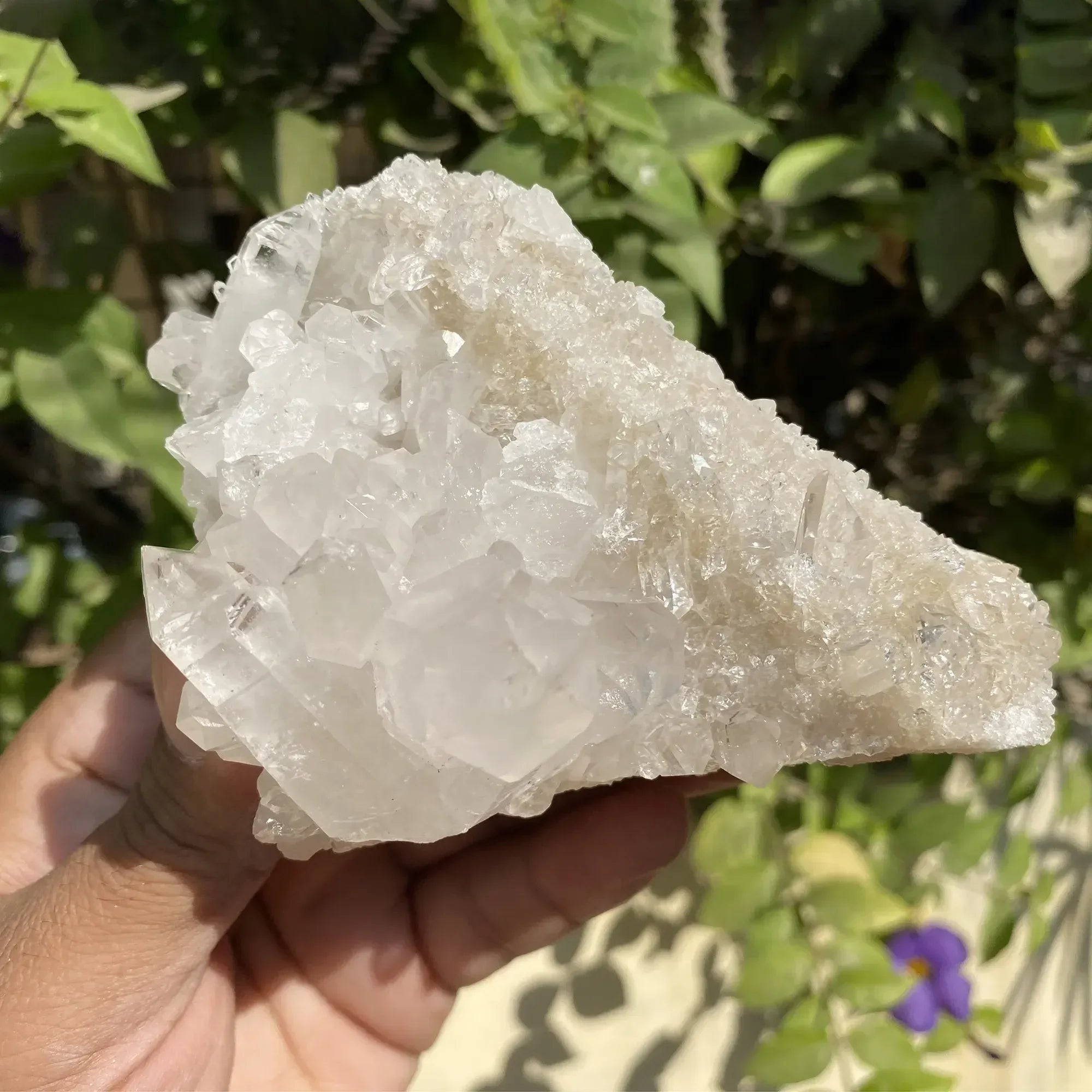 Natural Himalayan White Quartz Cluster 470g Himalayan Quartz