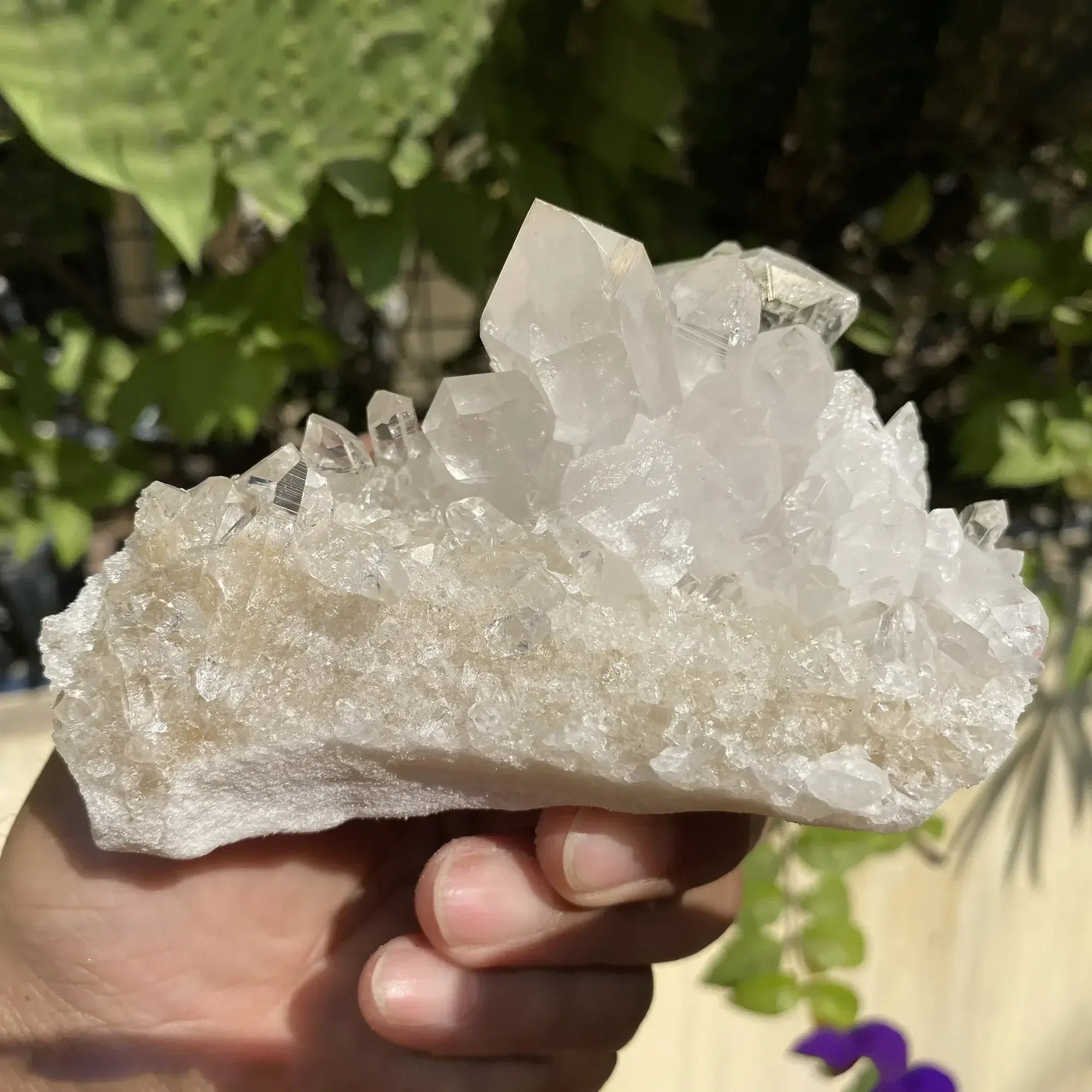 Natural Himalayan White Quartz Cluster 470g Himalayan Quartz