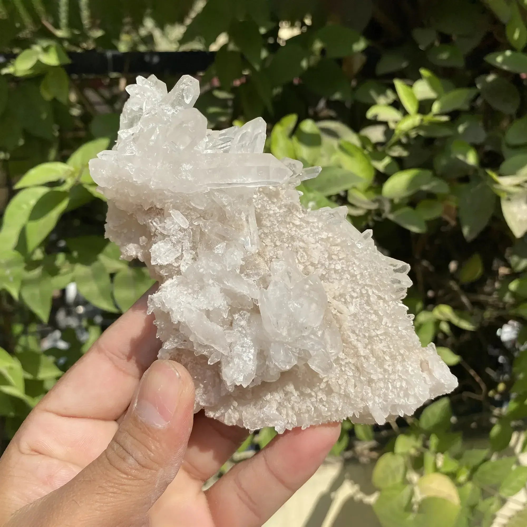 Natural Himalayan White Quartz Cluster 270g Himalayan Quartz