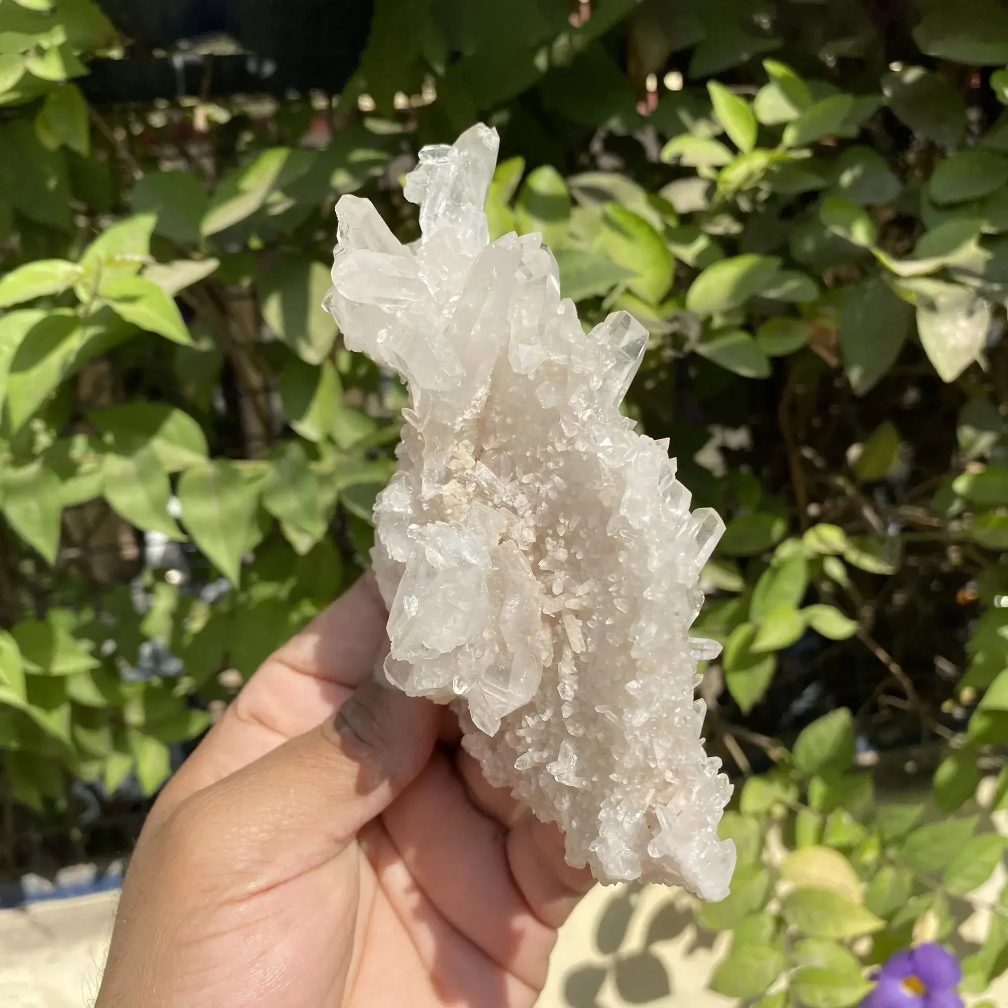 Natural Himalayan White Quartz Cluster 270g Himalayan Quartz