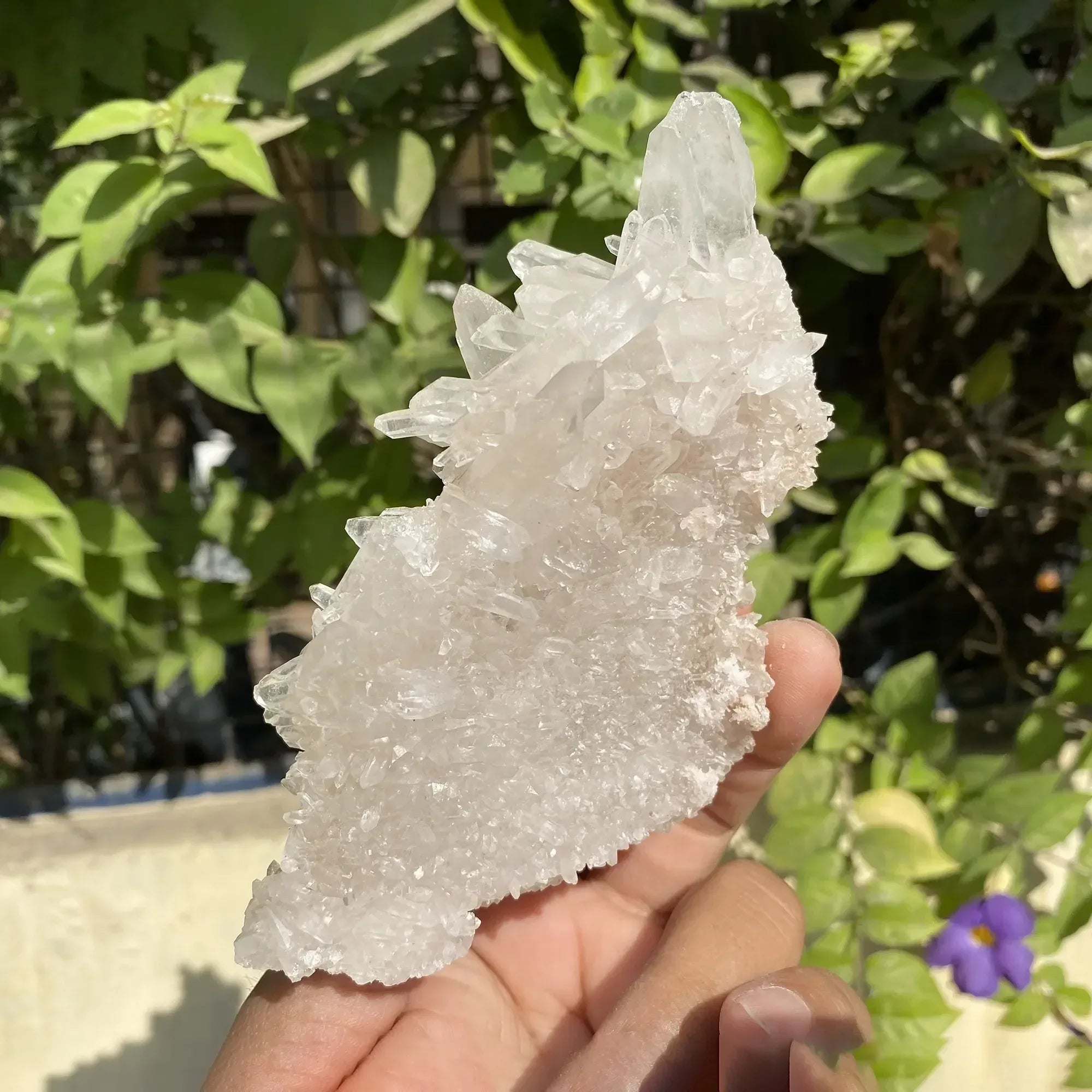 Natural Himalayan White Quartz Cluster 270g Himalayan Quartz