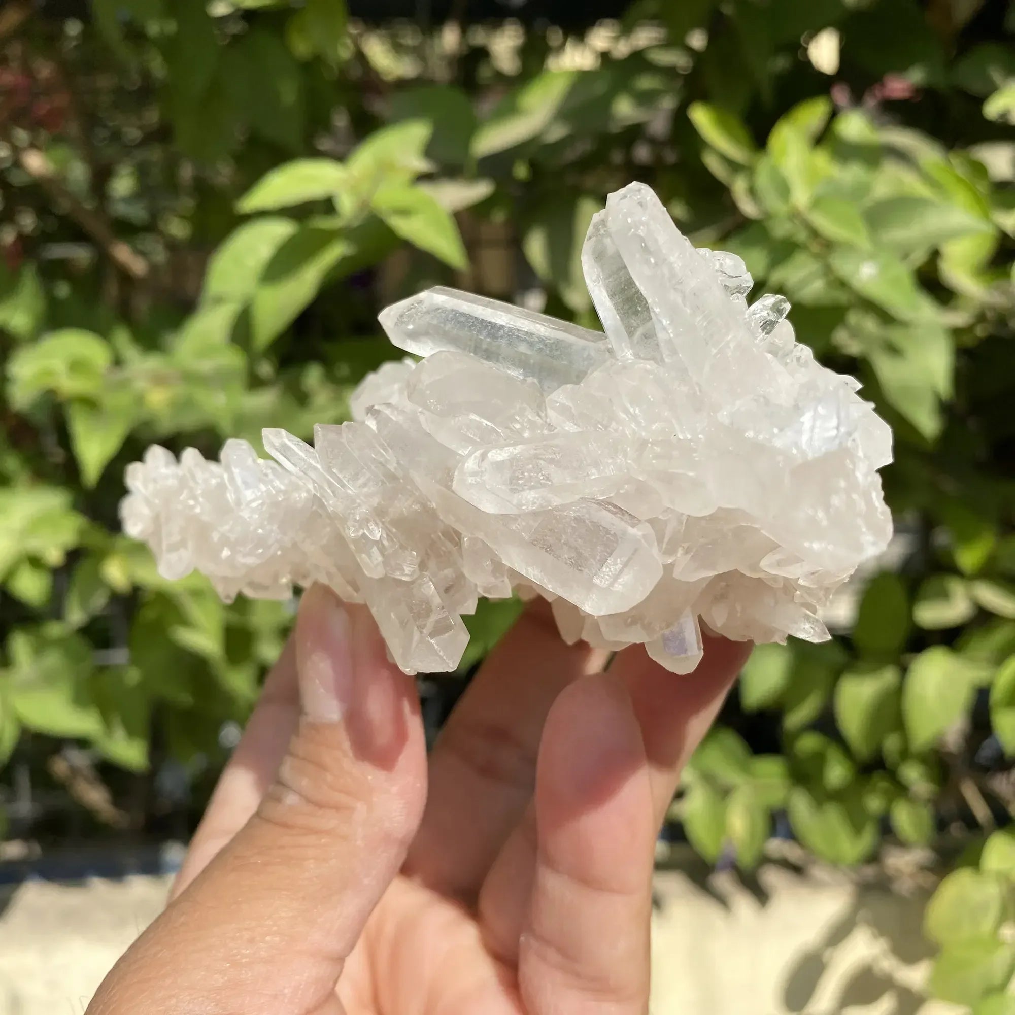 Natural Himalayan White Quartz Cluster 270g Himalayan Quartz