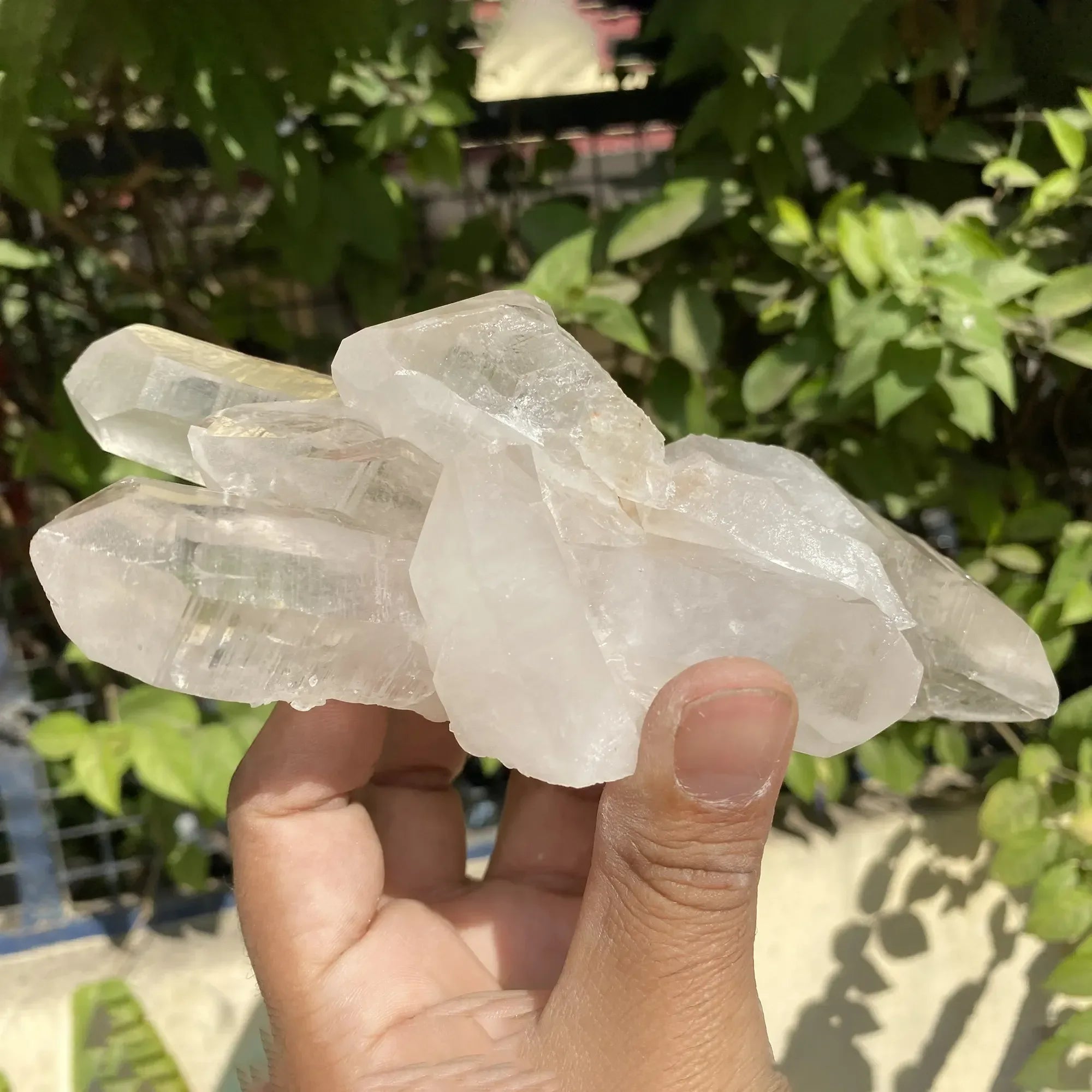 Natural Himalayan White Quartz Cluster 570g Himalayan Quartz