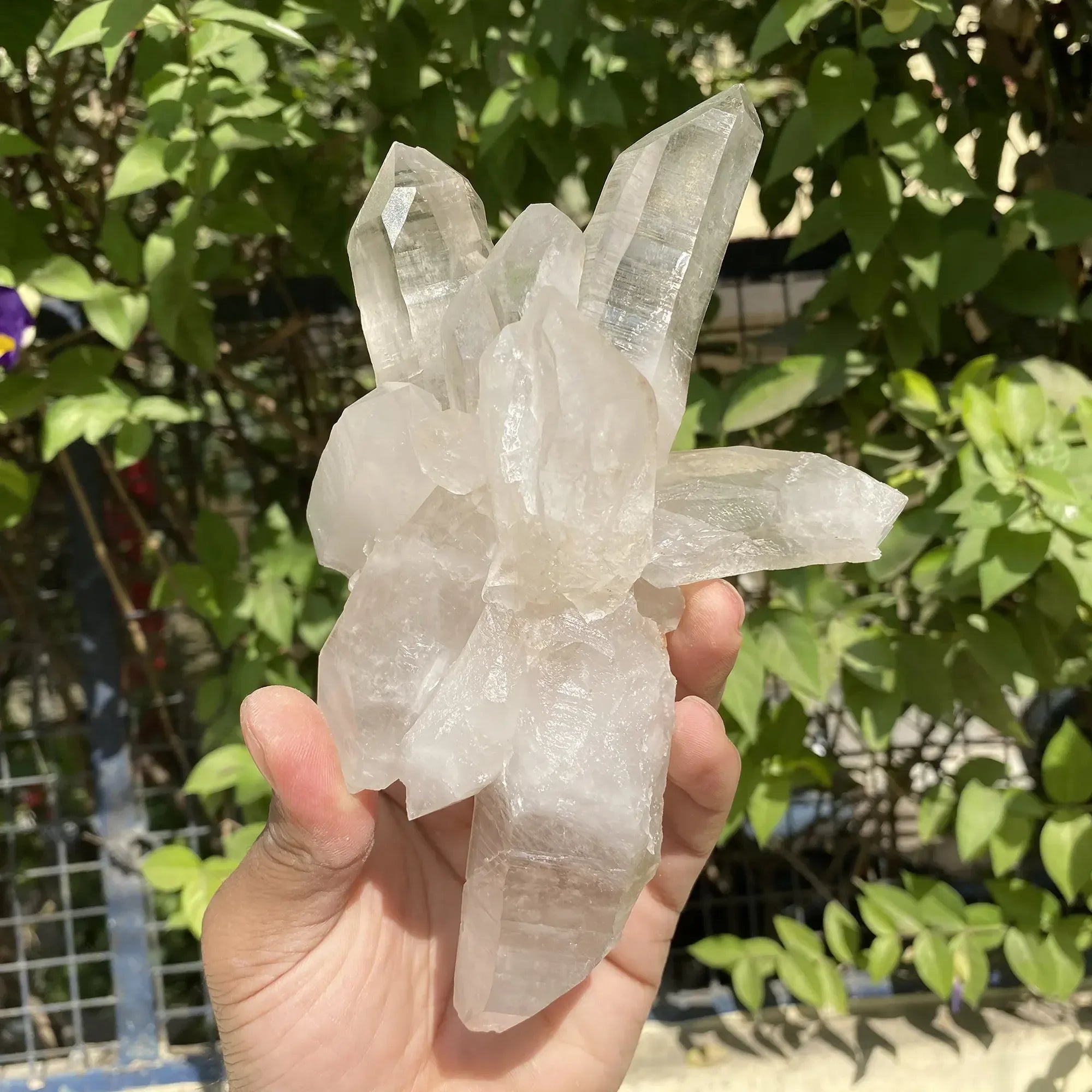 Natural Himalayan White Quartz Cluster 570g Himalayan Quartz