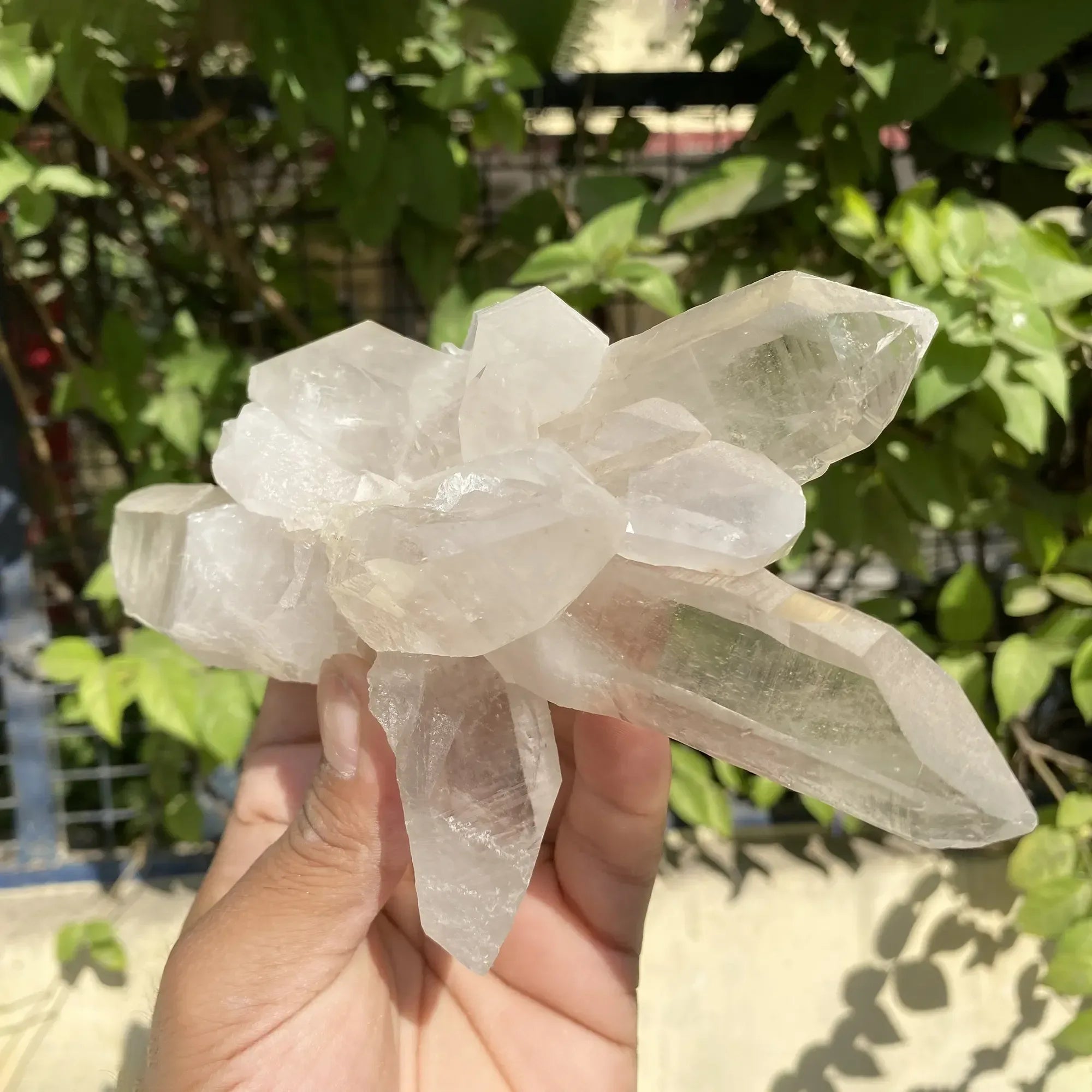Natural Himalayan White Quartz Cluster 570g Himalayan Quartz