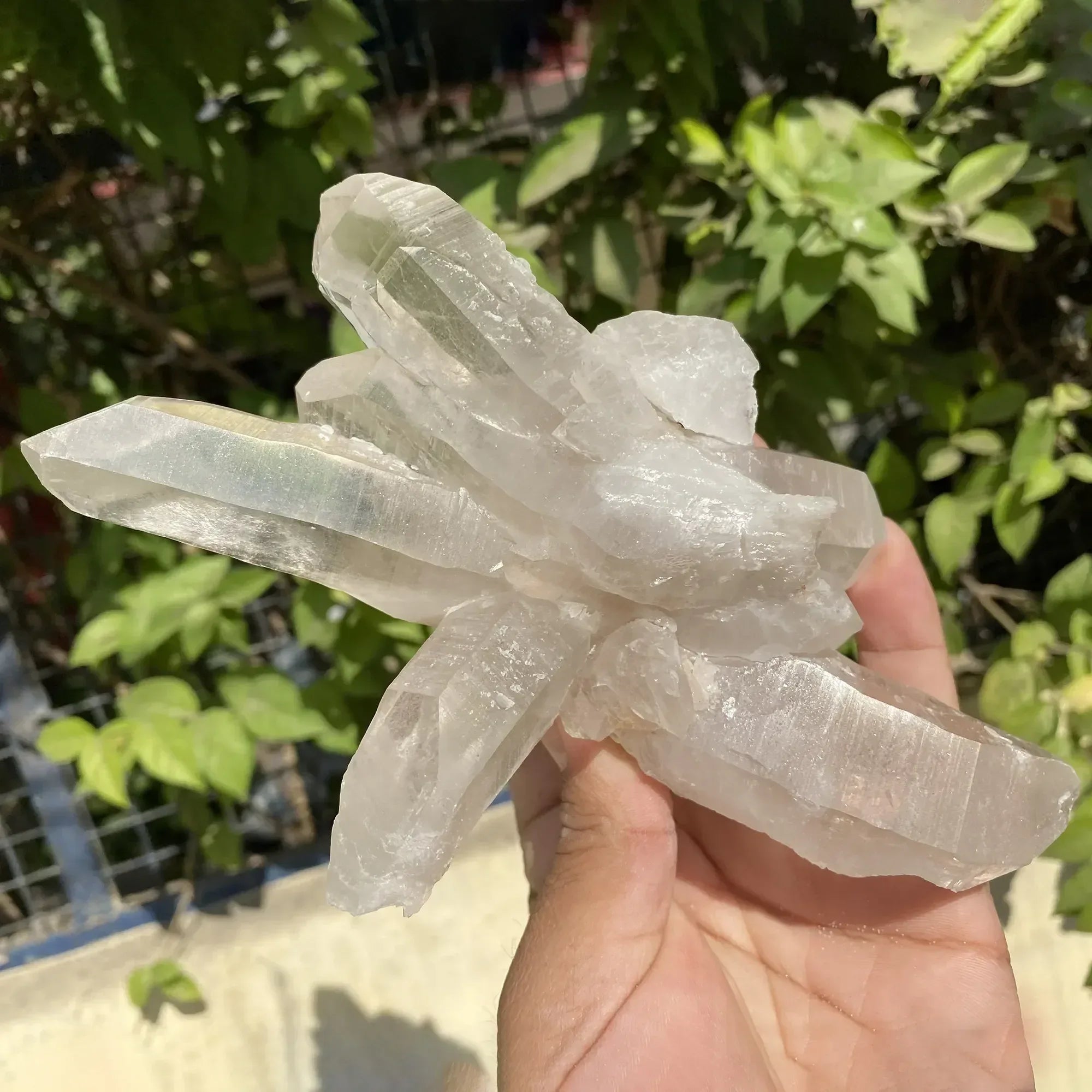 Natural Himalayan White Quartz Cluster 570g Himalayan Quartz