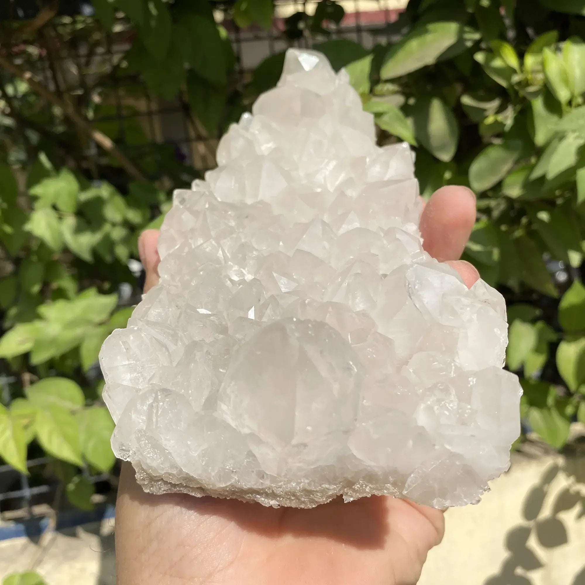 Natural Himalayan White Quartz Cluster 805g Himalayan Quartz