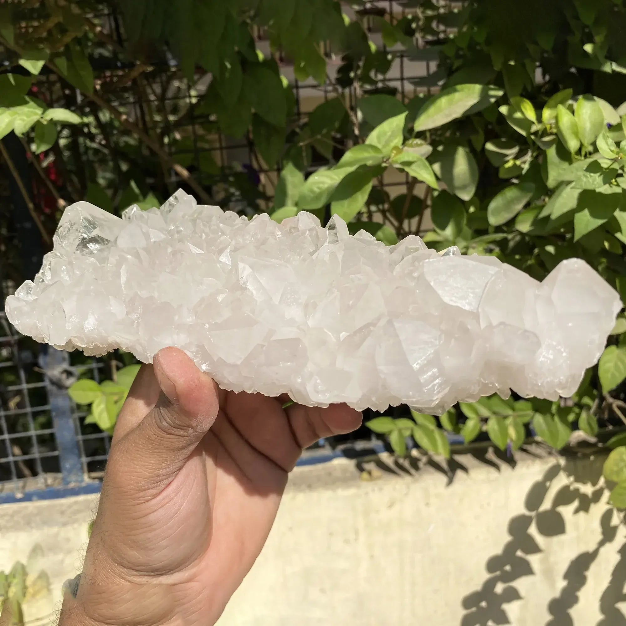 Natural Himalayan White Quartz Cluster 805g Himalayan Quartz