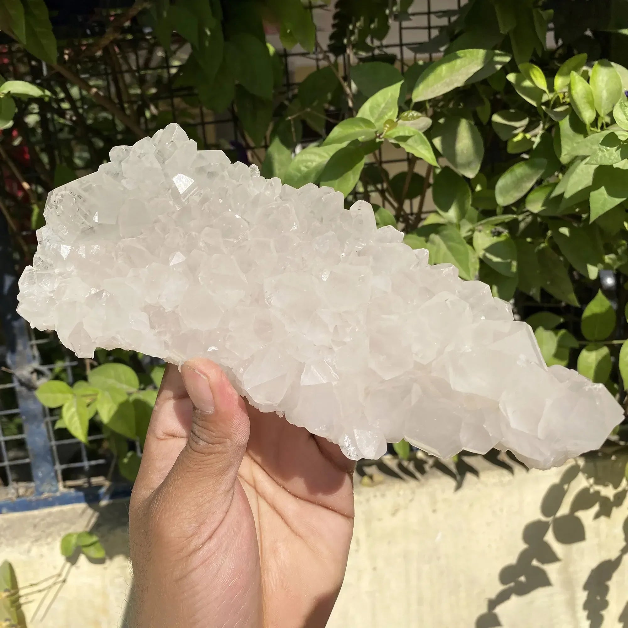 Natural Himalayan White Quartz Cluster 805g Himalayan Quartz