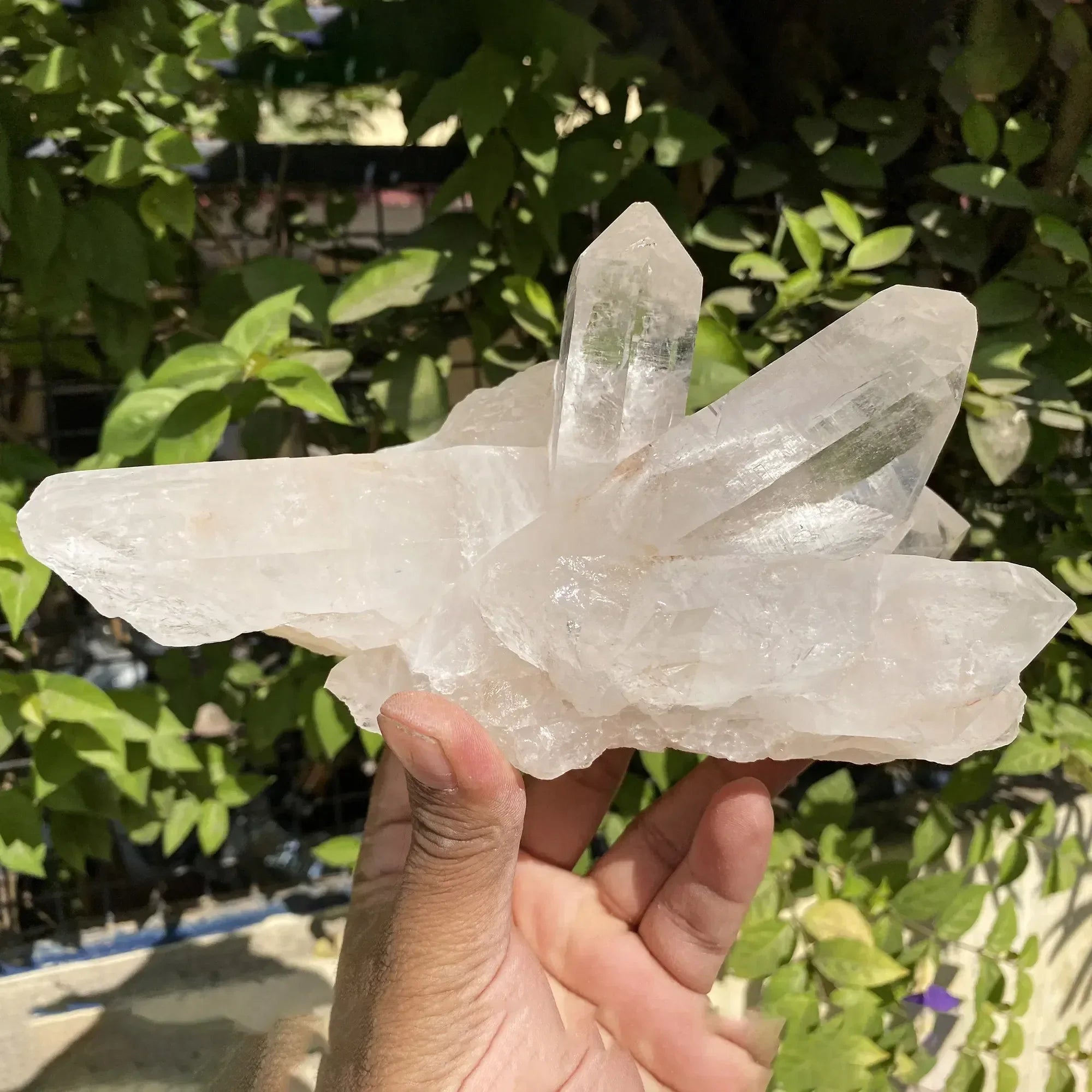 Natural Himalayan Pink Quartz Cluster 1735g Himalayan Quartz