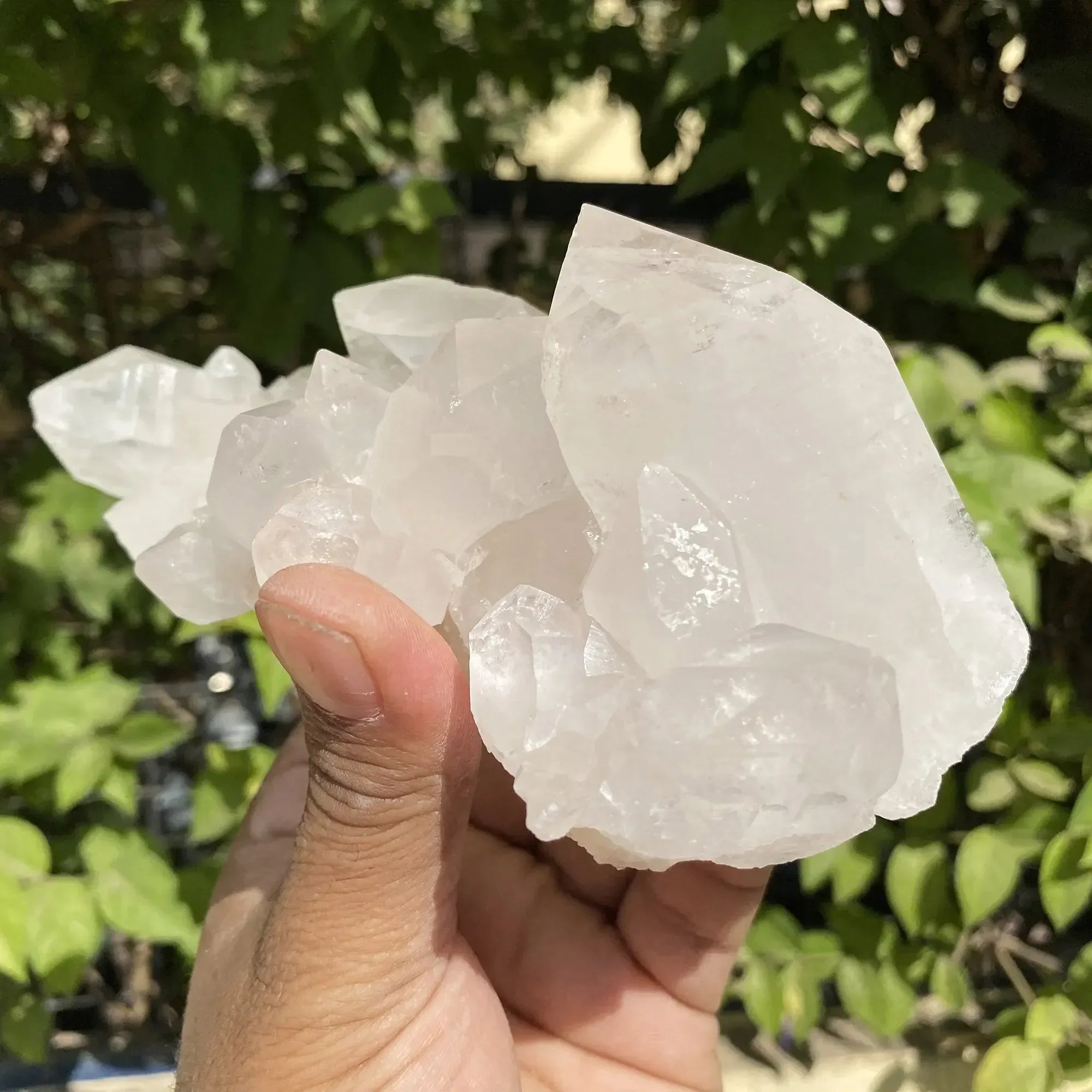 Natural Himalayan White Quartz Cluster 670g Himalayan Quartz