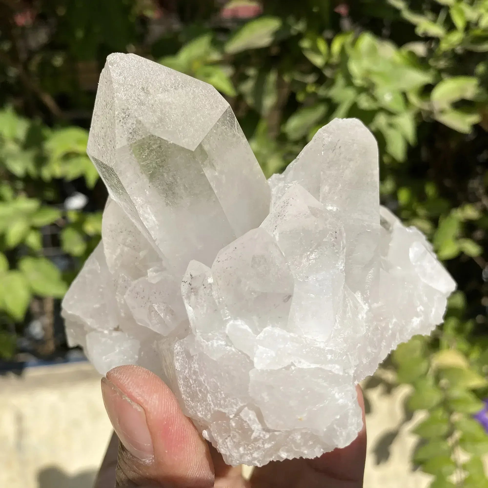 Natural Himalayan White Quartz Cluster 560g Himalayan Quartz
