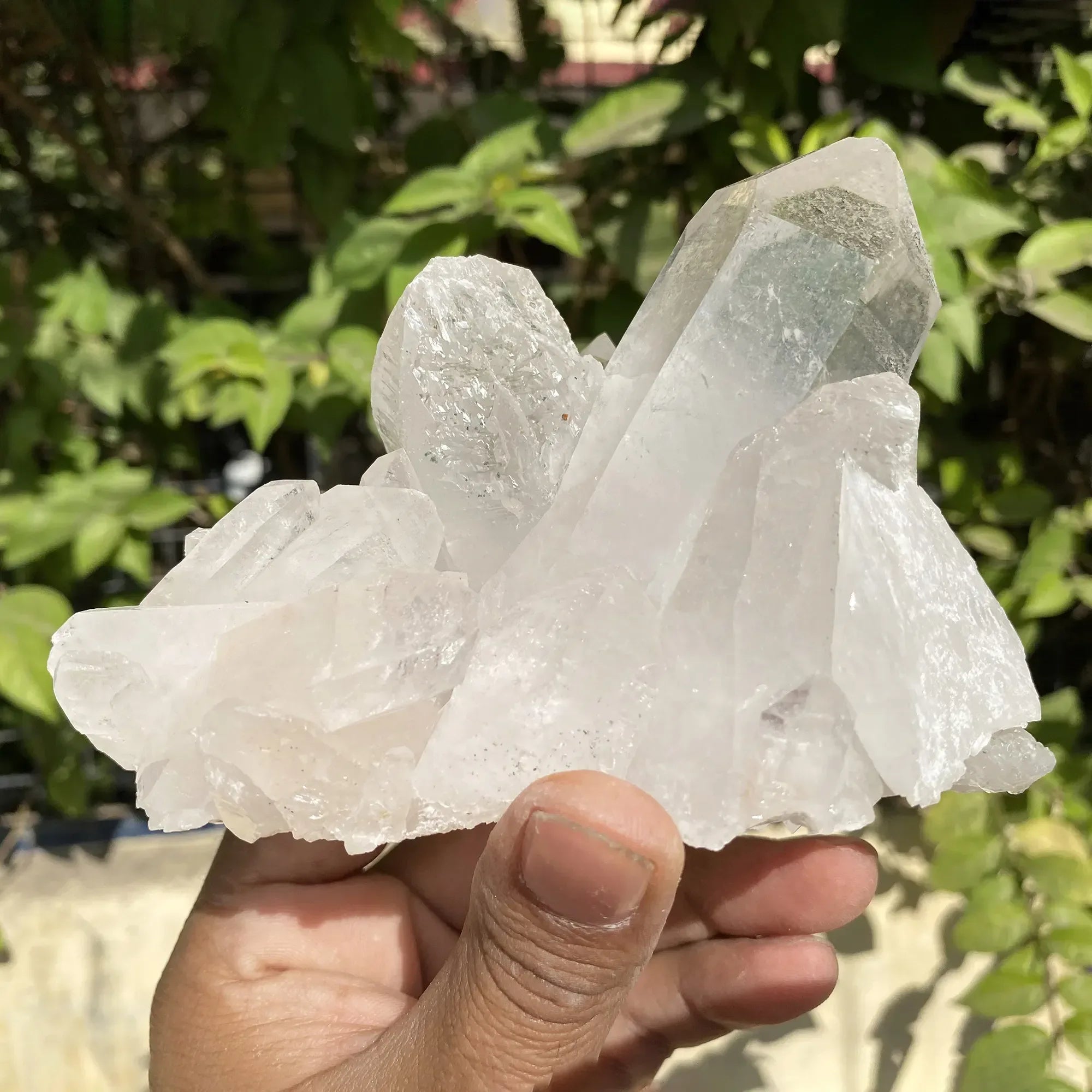Natural Himalayan White Quartz Cluster 560g Himalayan Quartz