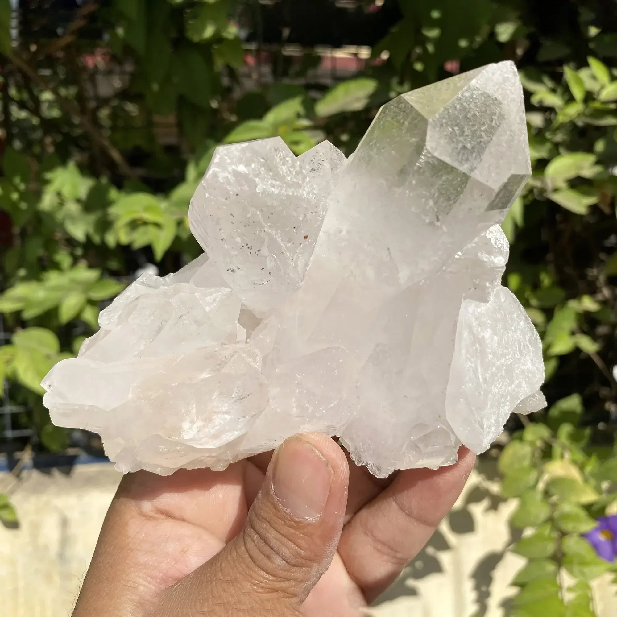 Natural Himalayan White Quartz Cluster 560g Himalayan Quartz