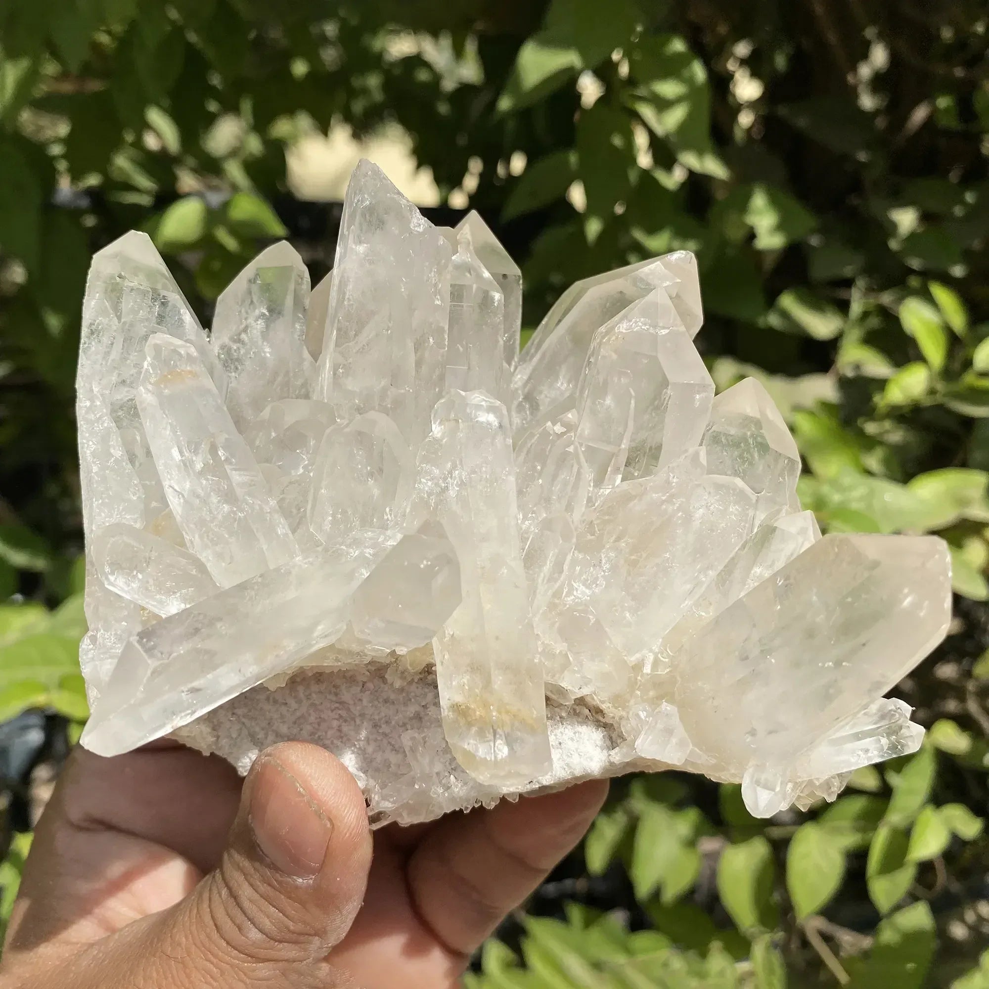 Natural Himalayan White Quartz Cluster 715g Himalayan Quartz