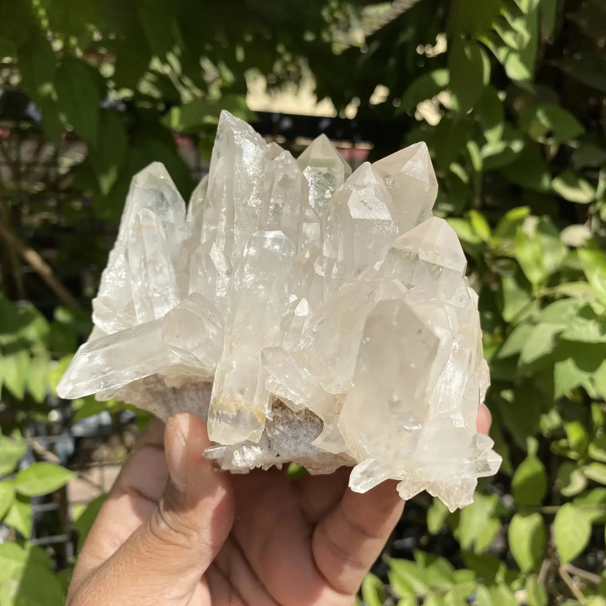 Natural Himalayan White Quartz Cluster 715g Himalayan Quartz