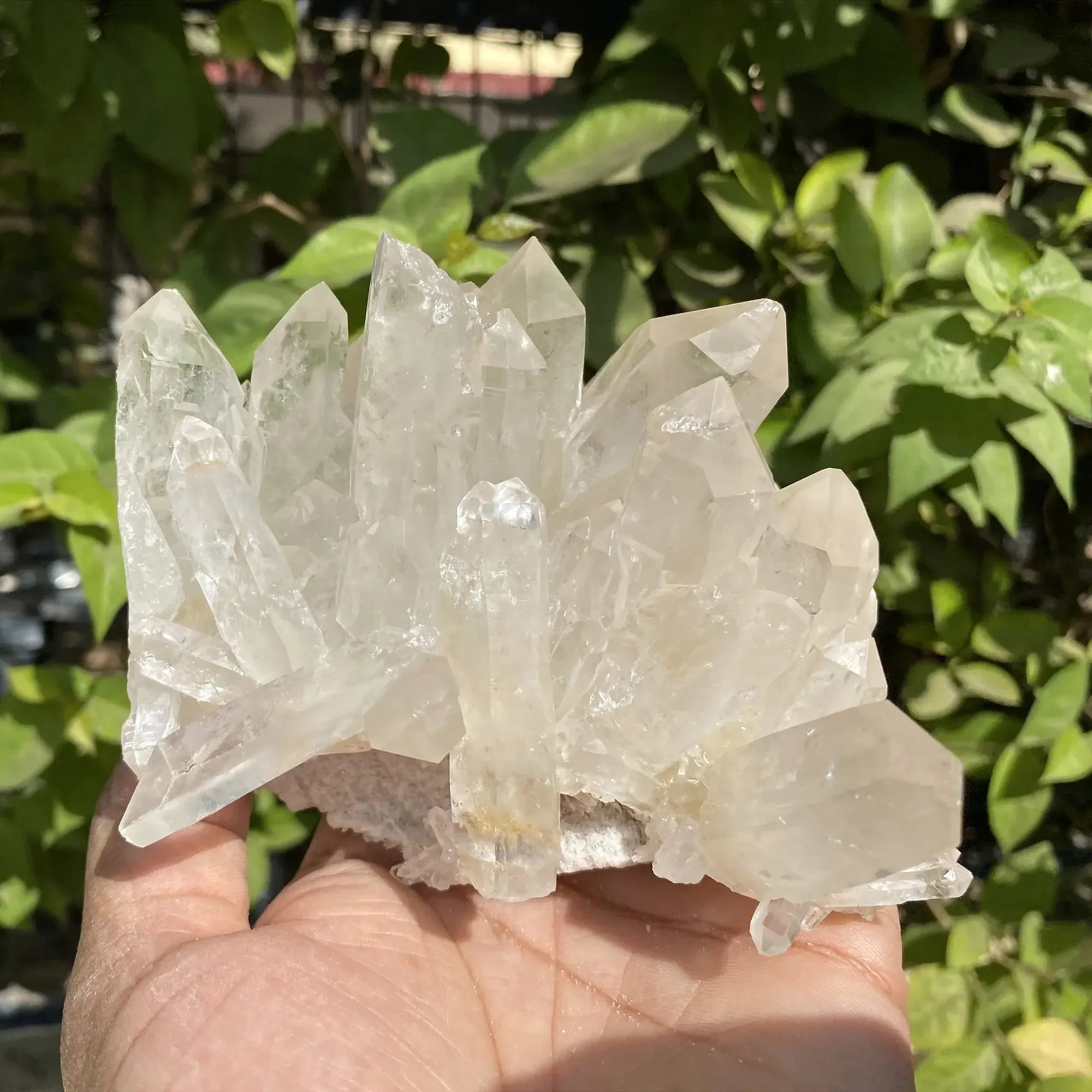 Natural Himalayan White Quartz Cluster 715g Himalayan Quartz