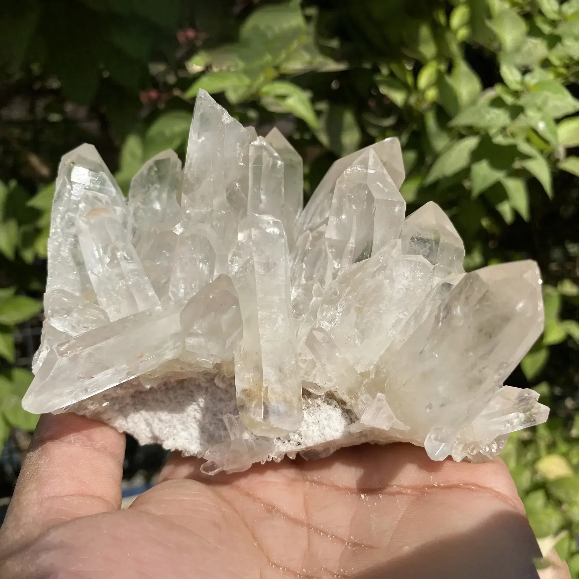 Natural Himalayan White Quartz Cluster 715g Himalayan Quartz