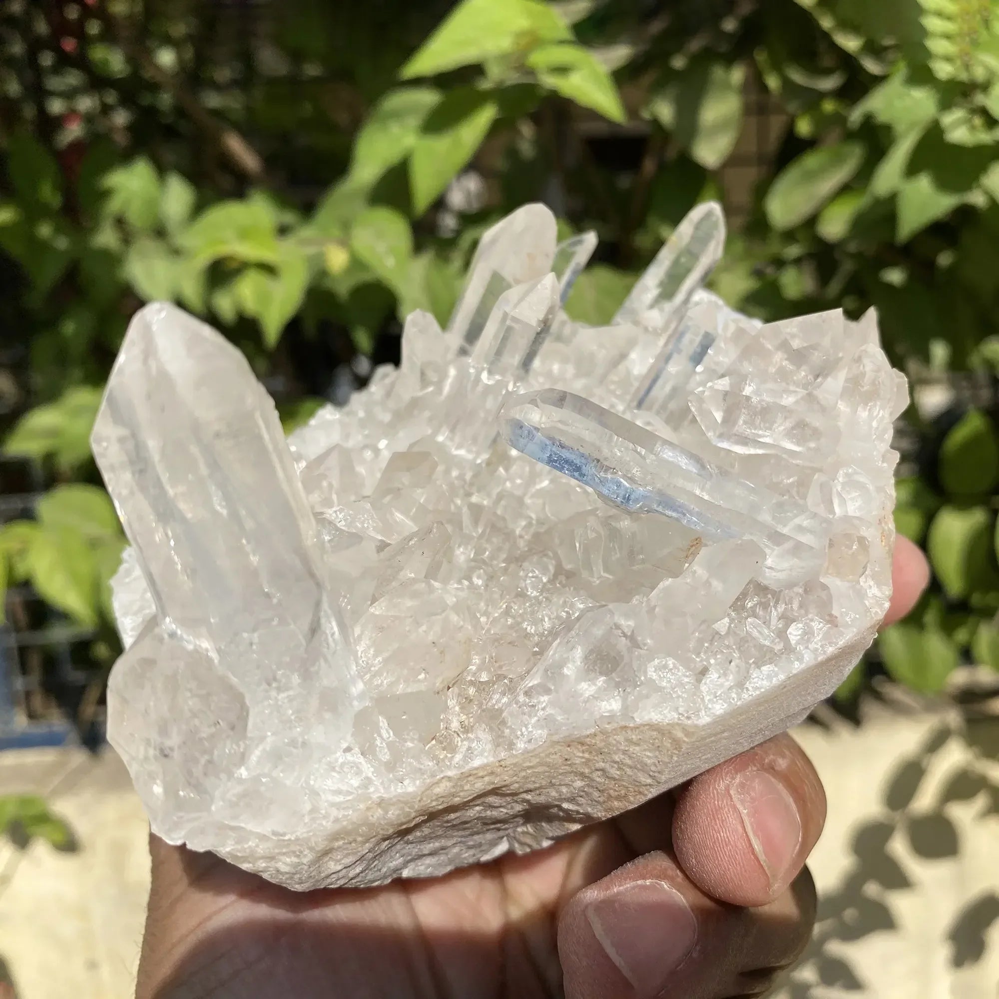 Natural Himalayan White Quartz Cluster 785g Himalayan Quartz