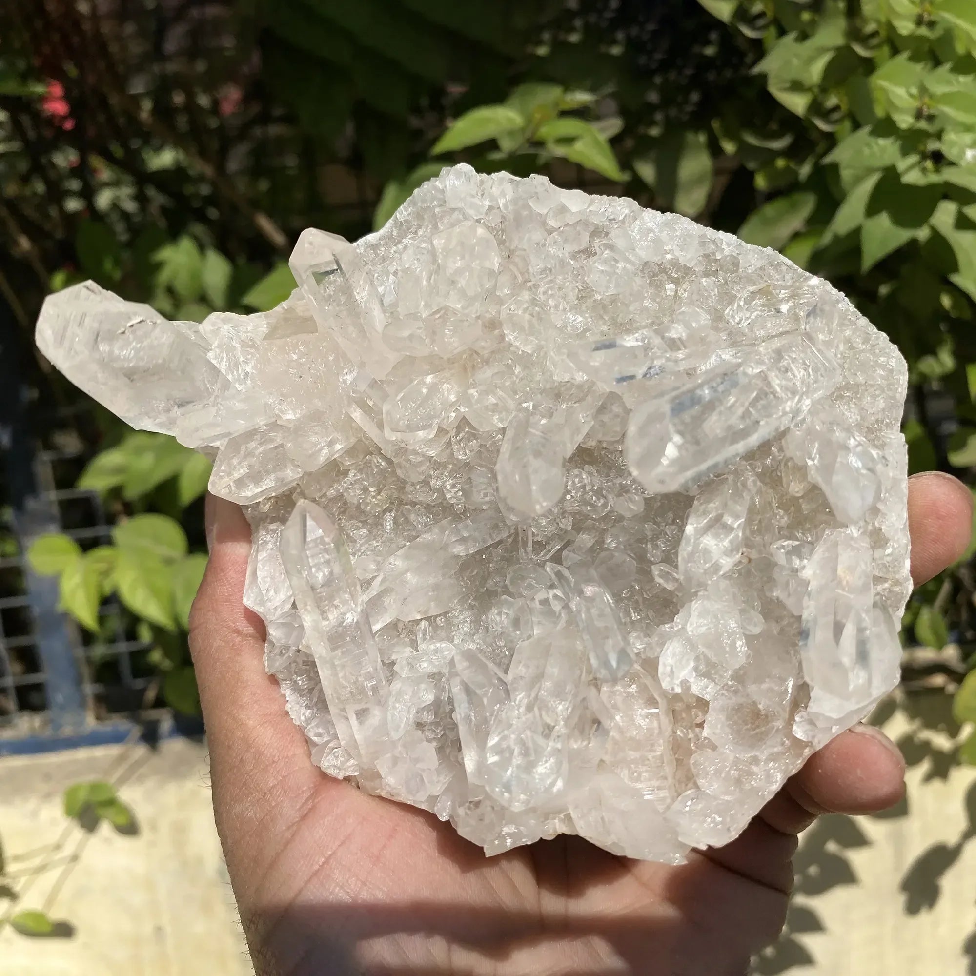 Natural Himalayan White Quartz Cluster 785g Himalayan Quartz