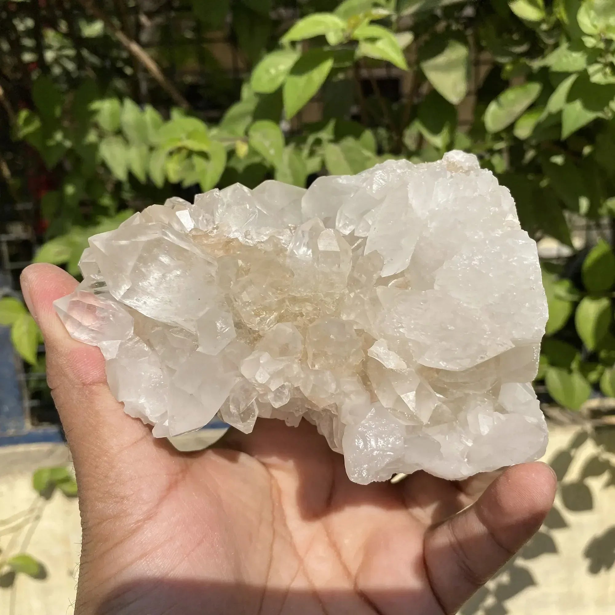 Natural Himalayan White Quartz Cluster 540g Himalayan Quartz