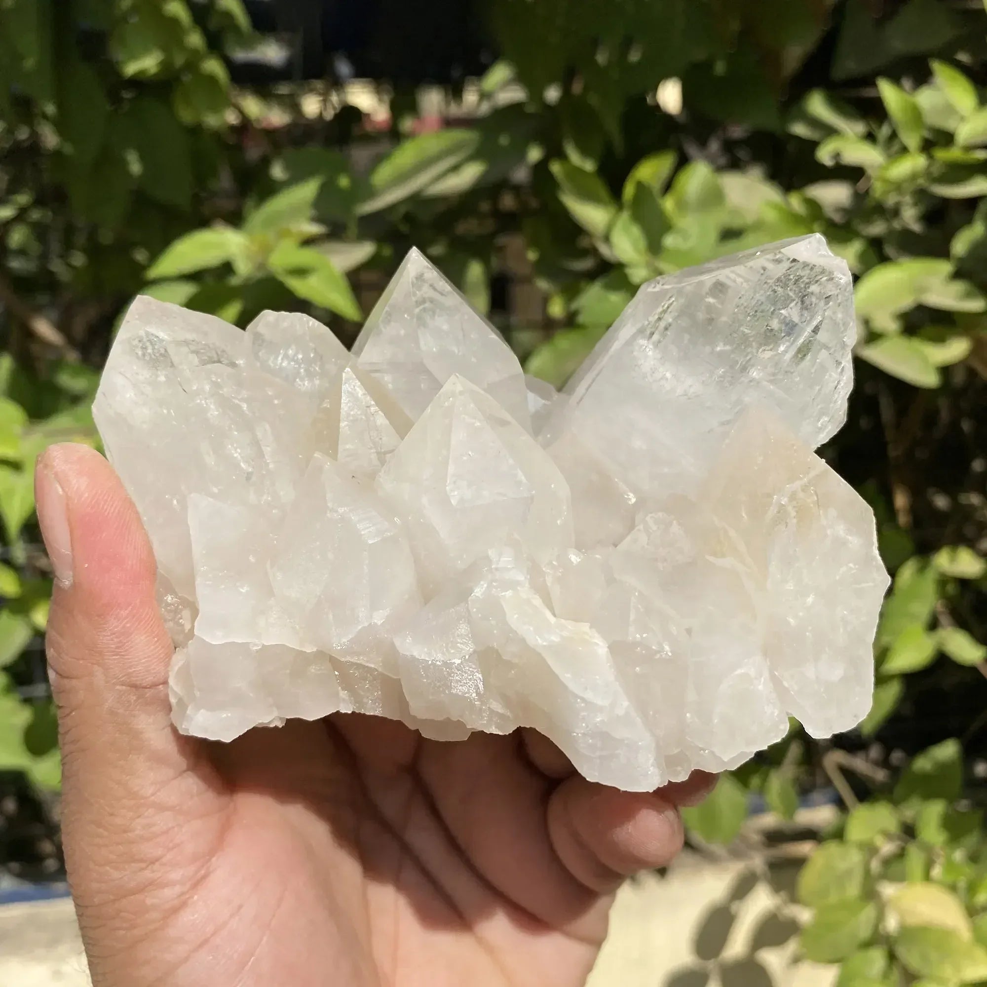Natural Himalayan White Quartz Cluster 455g Himalayan Quartz