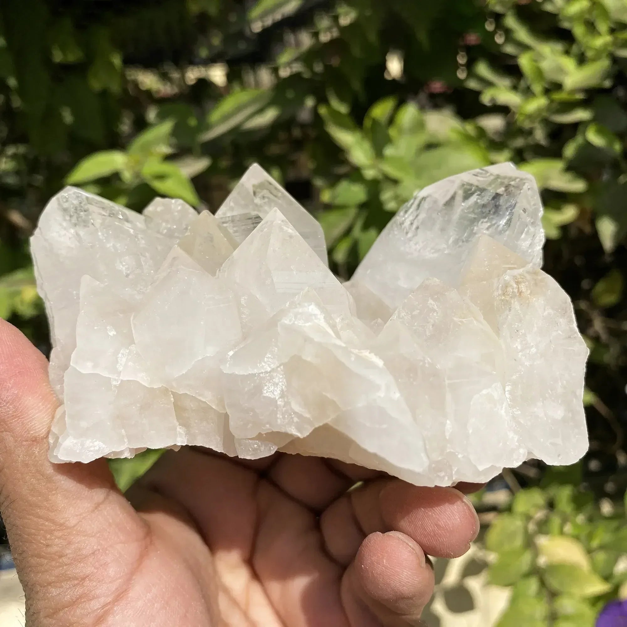 Natural Himalayan White Quartz Cluster 455g Himalayan Quartz