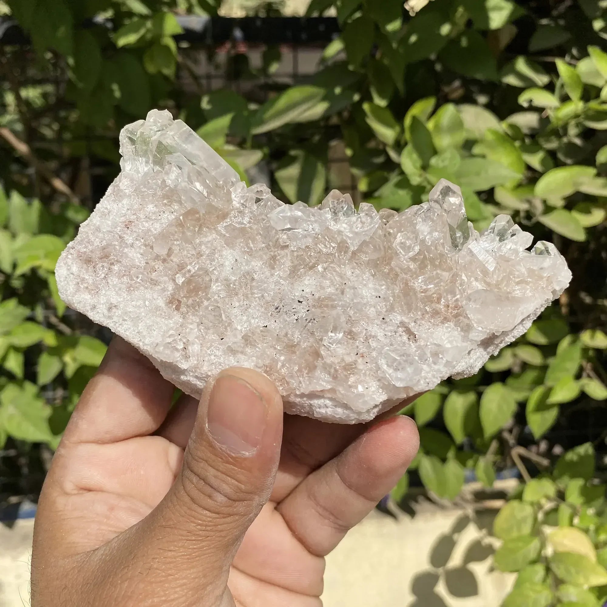 Natural Himalayan Pink Quartz Cluster 270g Himalayan Quartz