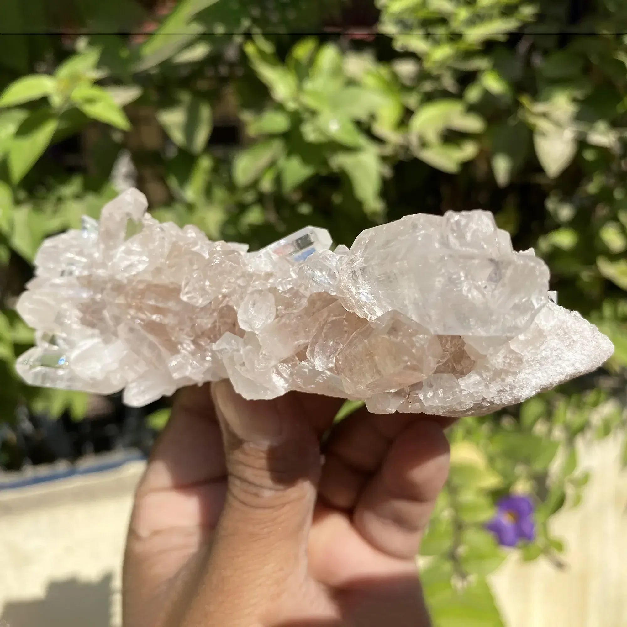 Natural Himalayan Pink Quartz Cluster 270g Himalayan Quartz