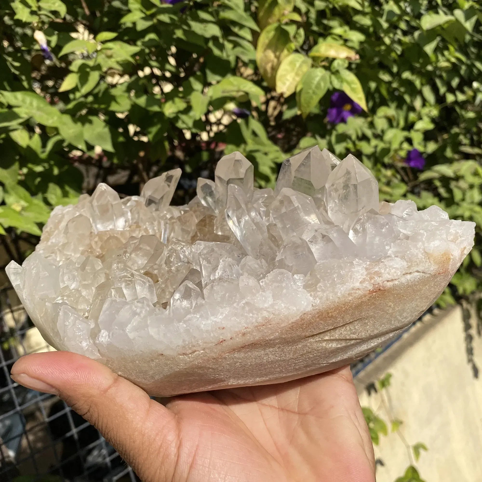 Natural Himalayan Pink Quartz Cluster 2500g Himalayan Quartz