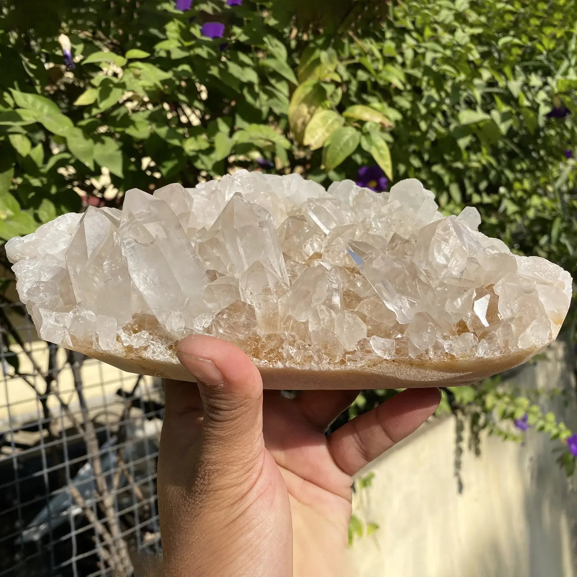 Natural Himalayan Pink Quartz Cluster 2500g Himalayan Quartz