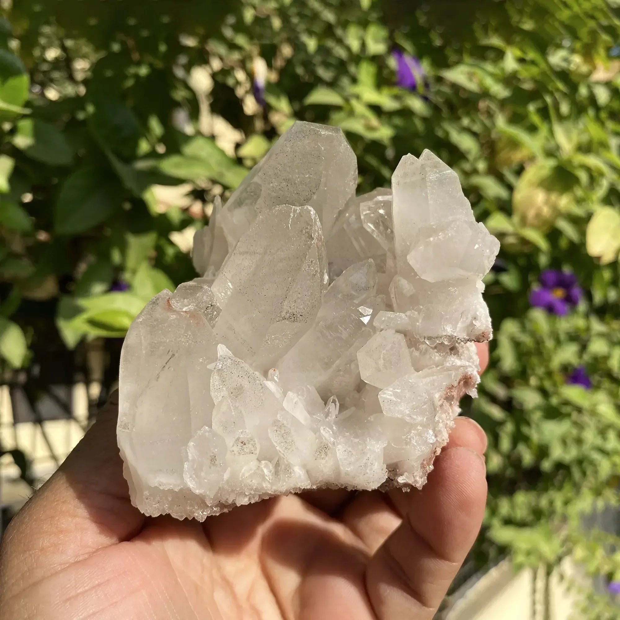 Natural Himalayan Pink Quartz Cluster 375g Himalayan Quartz